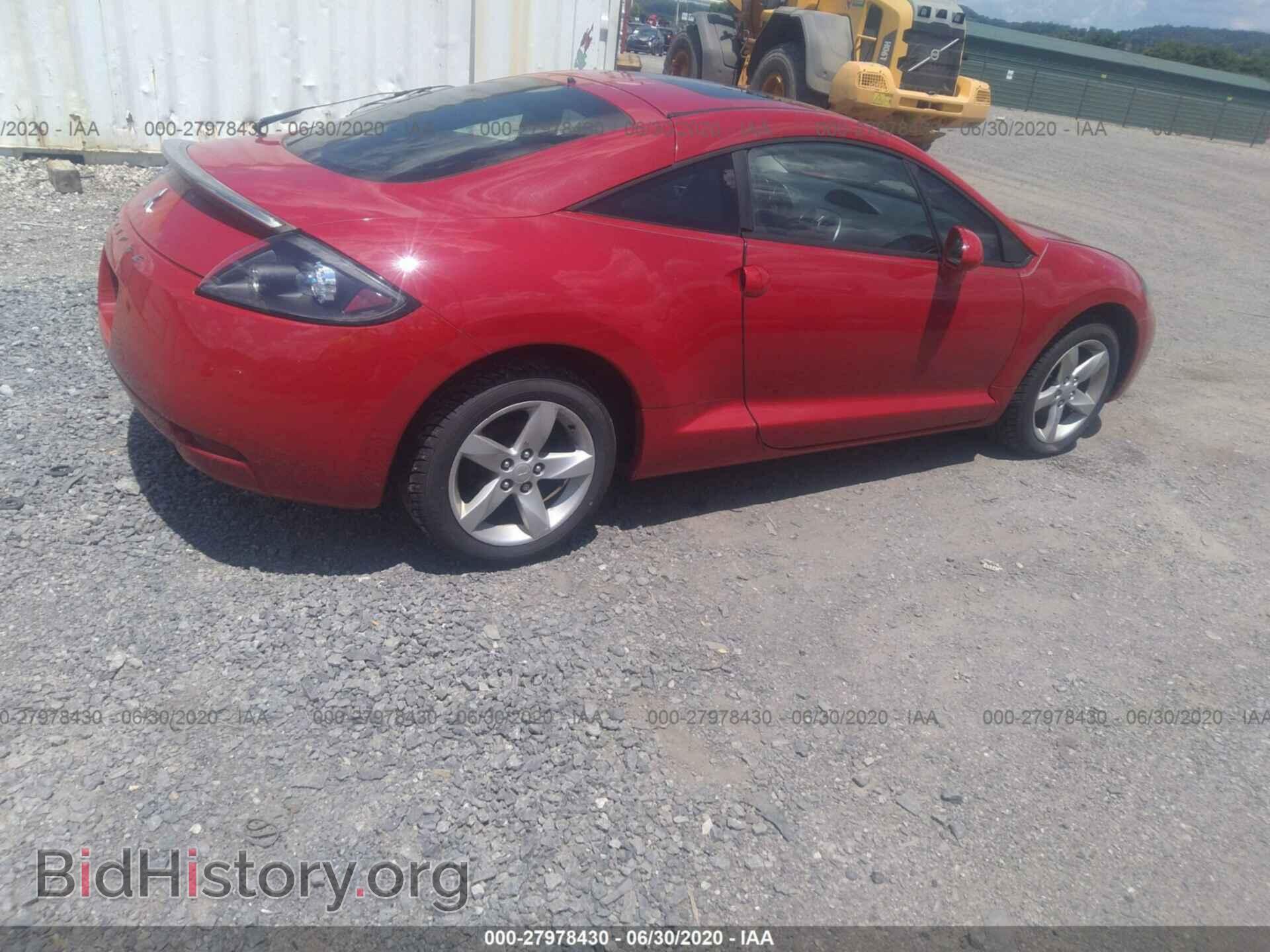 2006 MITSUBISHI ECLIPSE - VIN: 4A3AK24F26E007632 - Фото 4