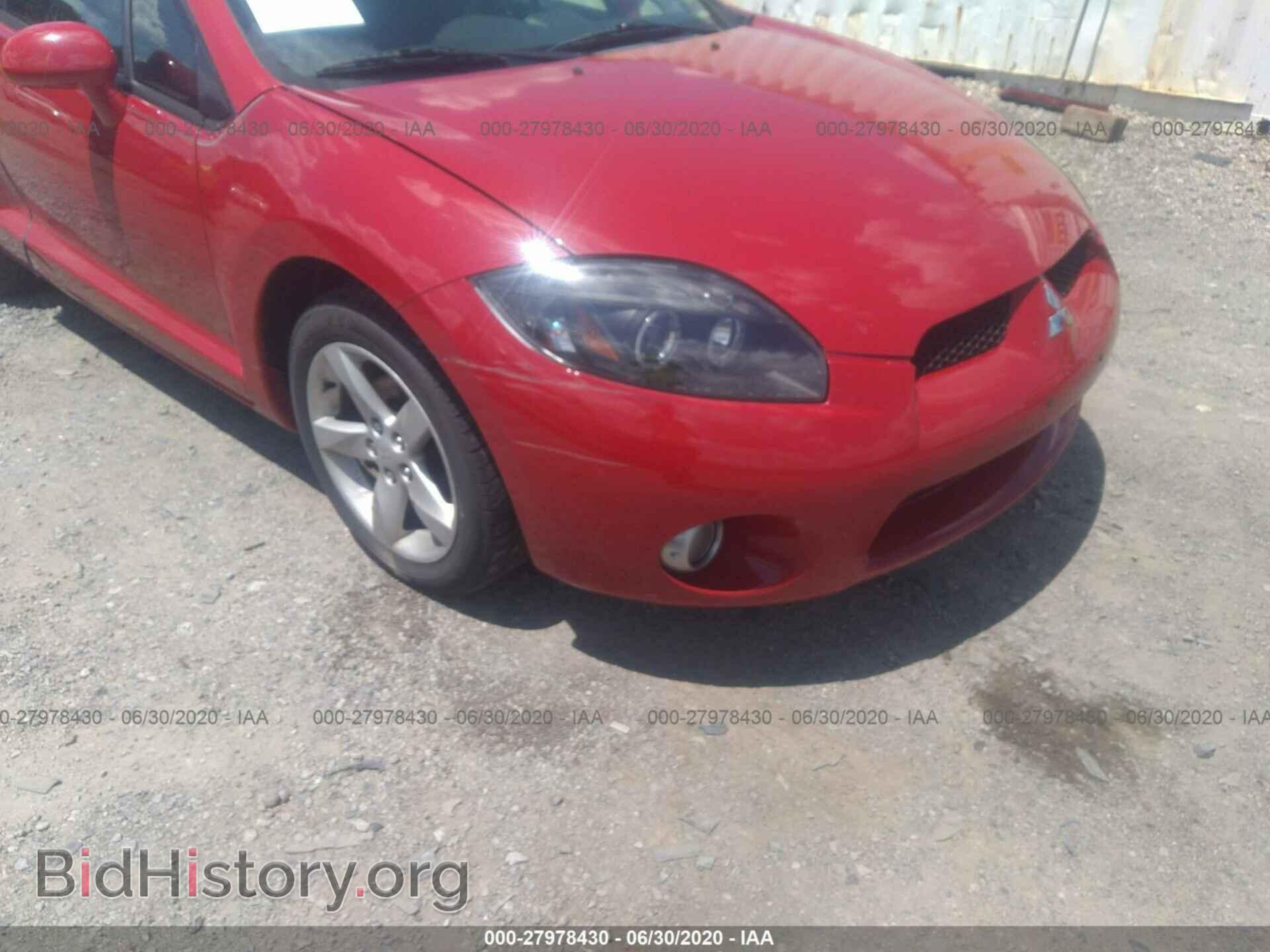 2006 MITSUBISHI ECLIPSE - VIN: 4A3AK24F26E007632 - Фото 6