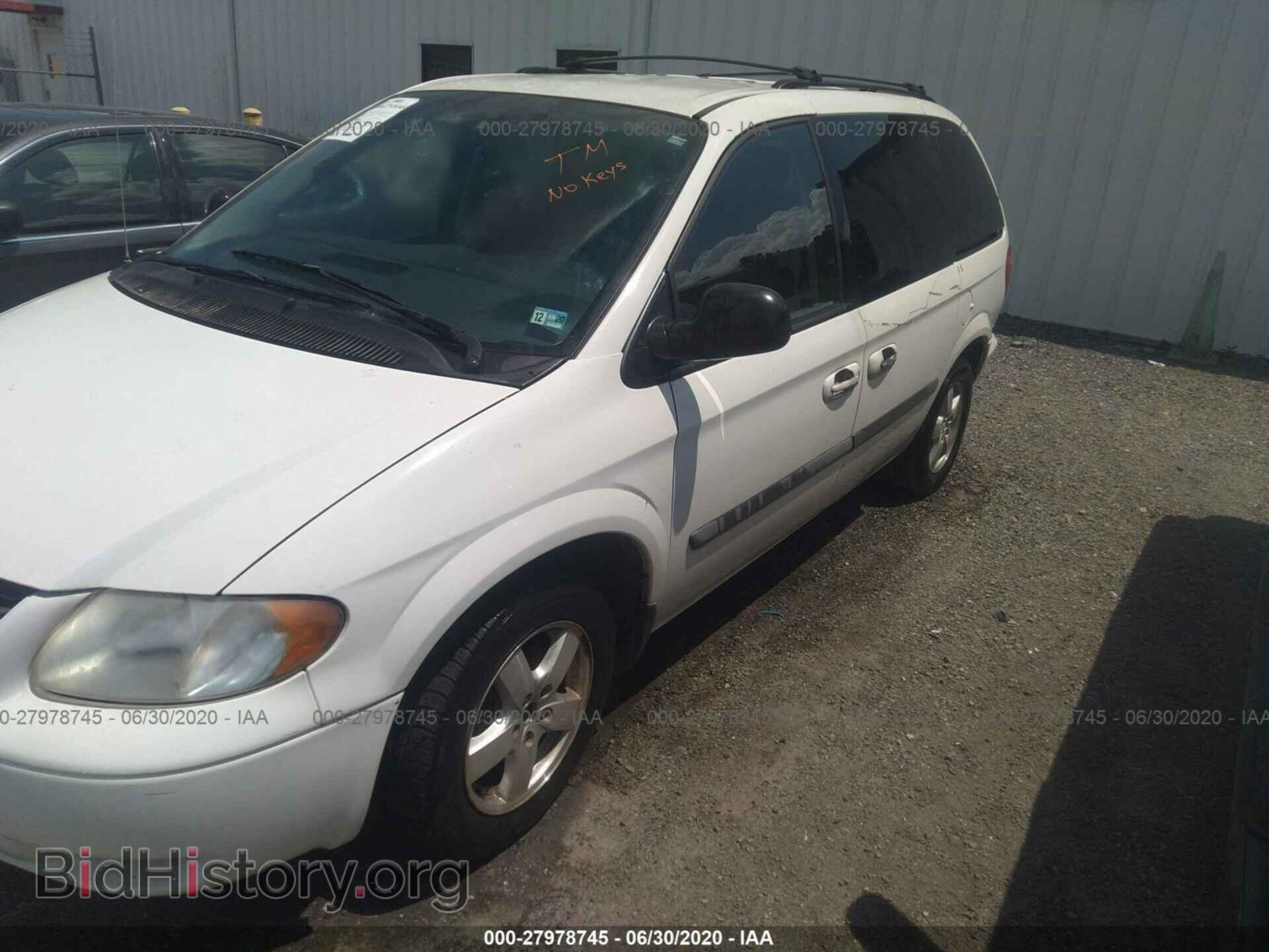 2007 DODGE CARAVAN - VIN: 1D4GP45R87B175736 - Фото 2