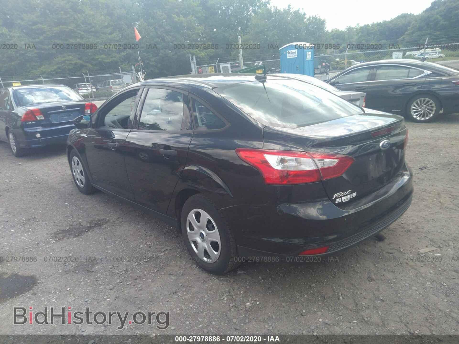 2013 FORD FOCUS - VIN: 1FADP3E22DL317054 - Фото 3