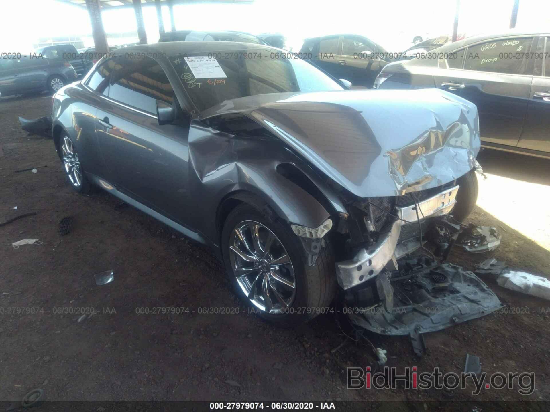 Photo JN1CV6FE6DM771780 - INFINITI G37 CONVERTIBLE 2013