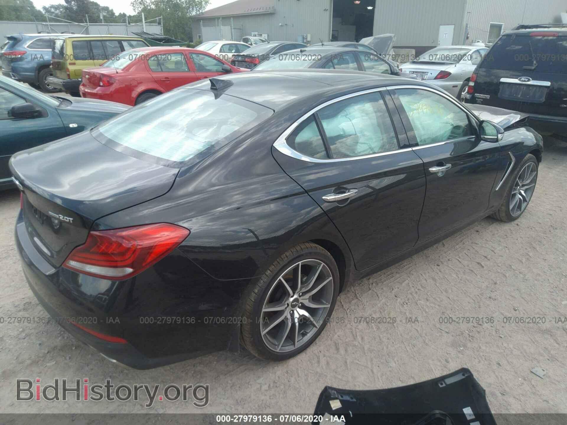 2019 GENESIS G70 - VIN: KMTG44LA2KU025624 - Фото 4