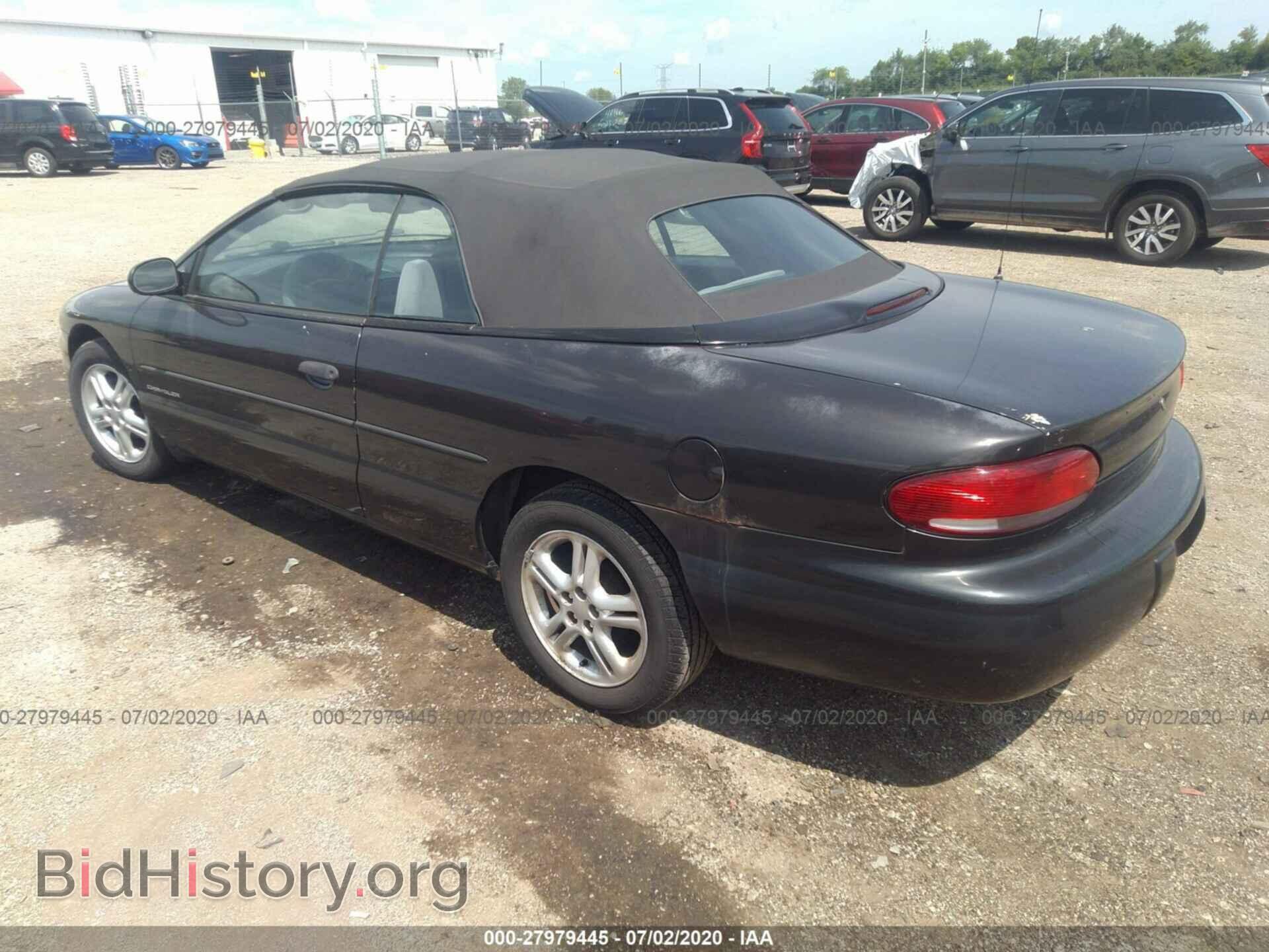 1999 CHRYSLER SEBRING - VIN: 3C3EL45H4XT587534 - Фото 3