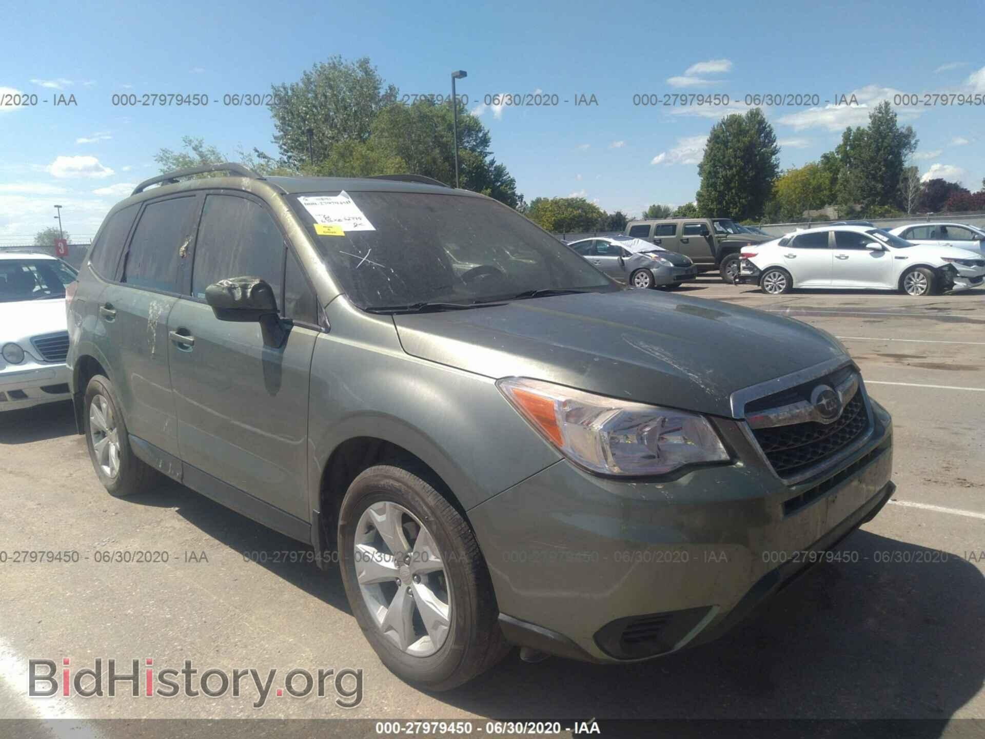 Фотография JF2SJADC9FH827409 - SUBARU FORESTER 2015