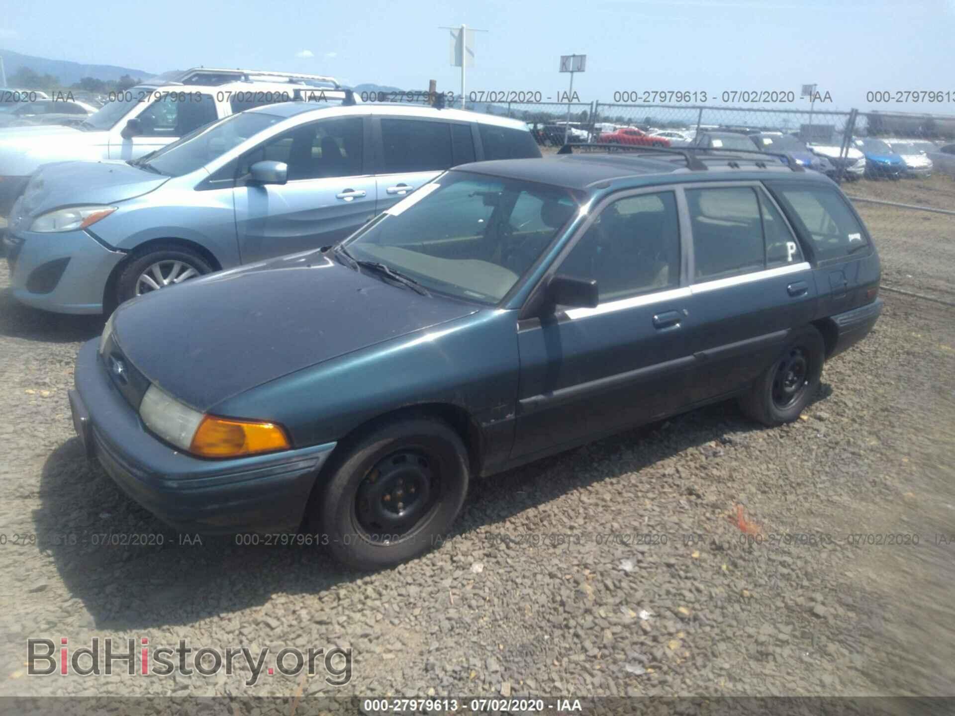 1995 FORD ESCORT - VIN: 1FASP15J2SW355656 - Фото 2