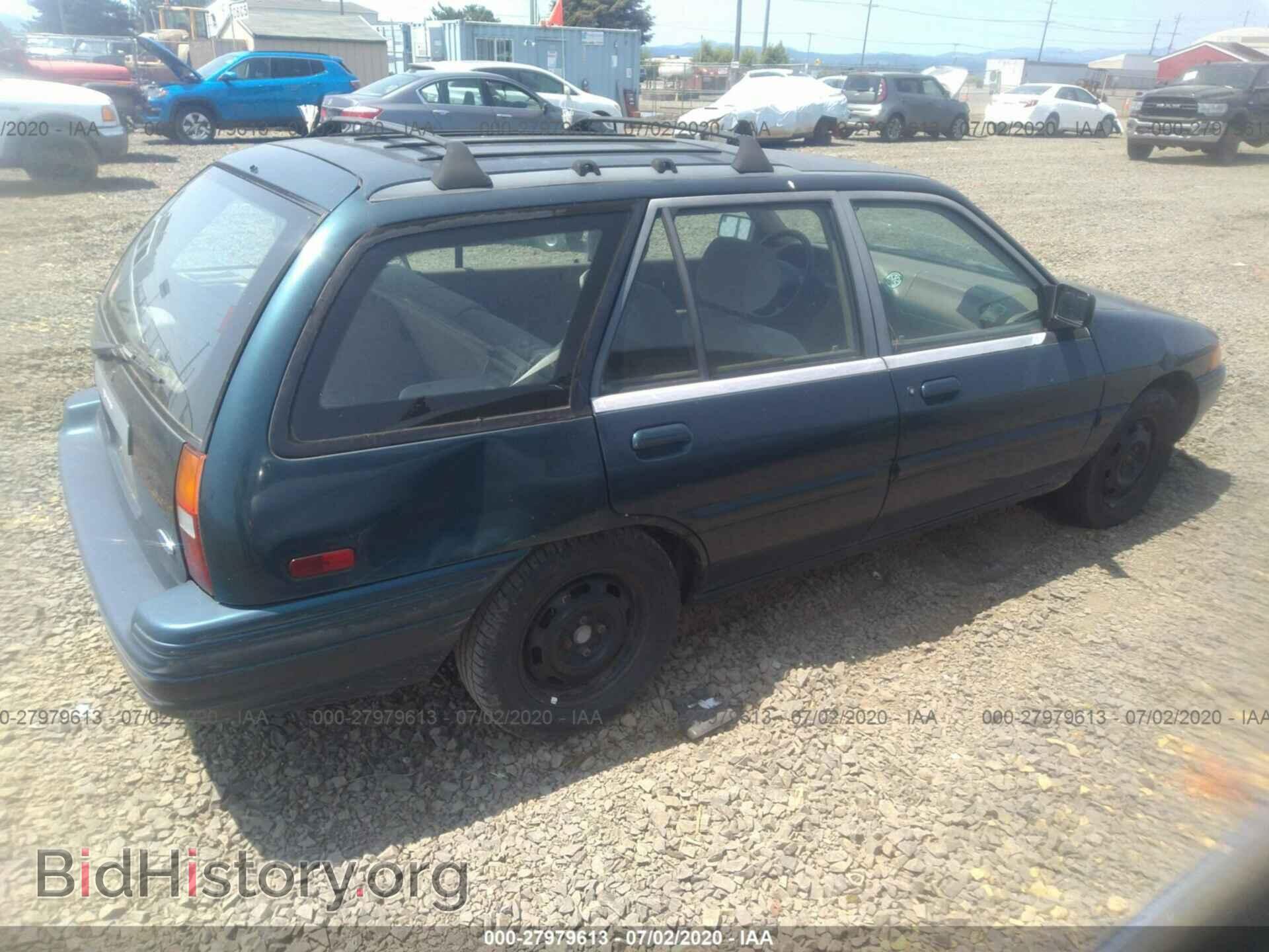 1995 FORD ESCORT - VIN: 1FASP15J2SW355656 - Фото 4