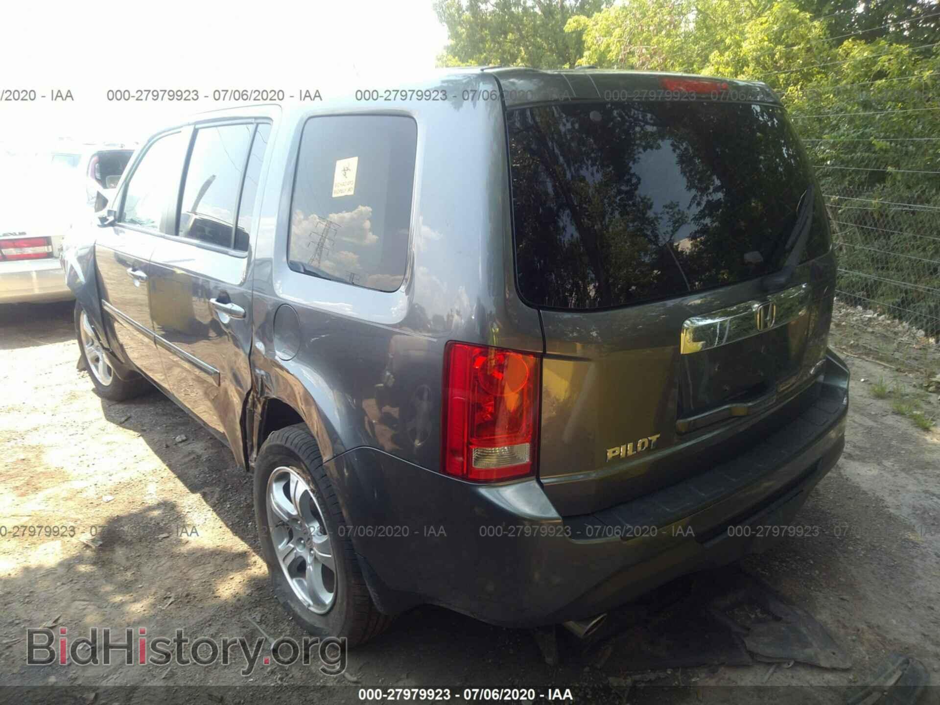 2012 HONDA PILOT - VIN: 5FNYF4H52CB026954 - Фото 3