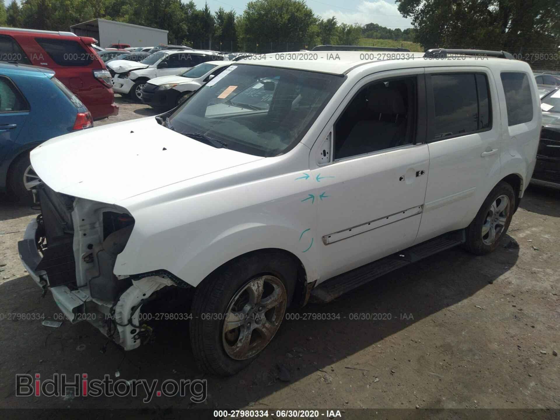 2012 HONDA PILOT - VIN: 5FNYF3H43CB012983 - Photo 2