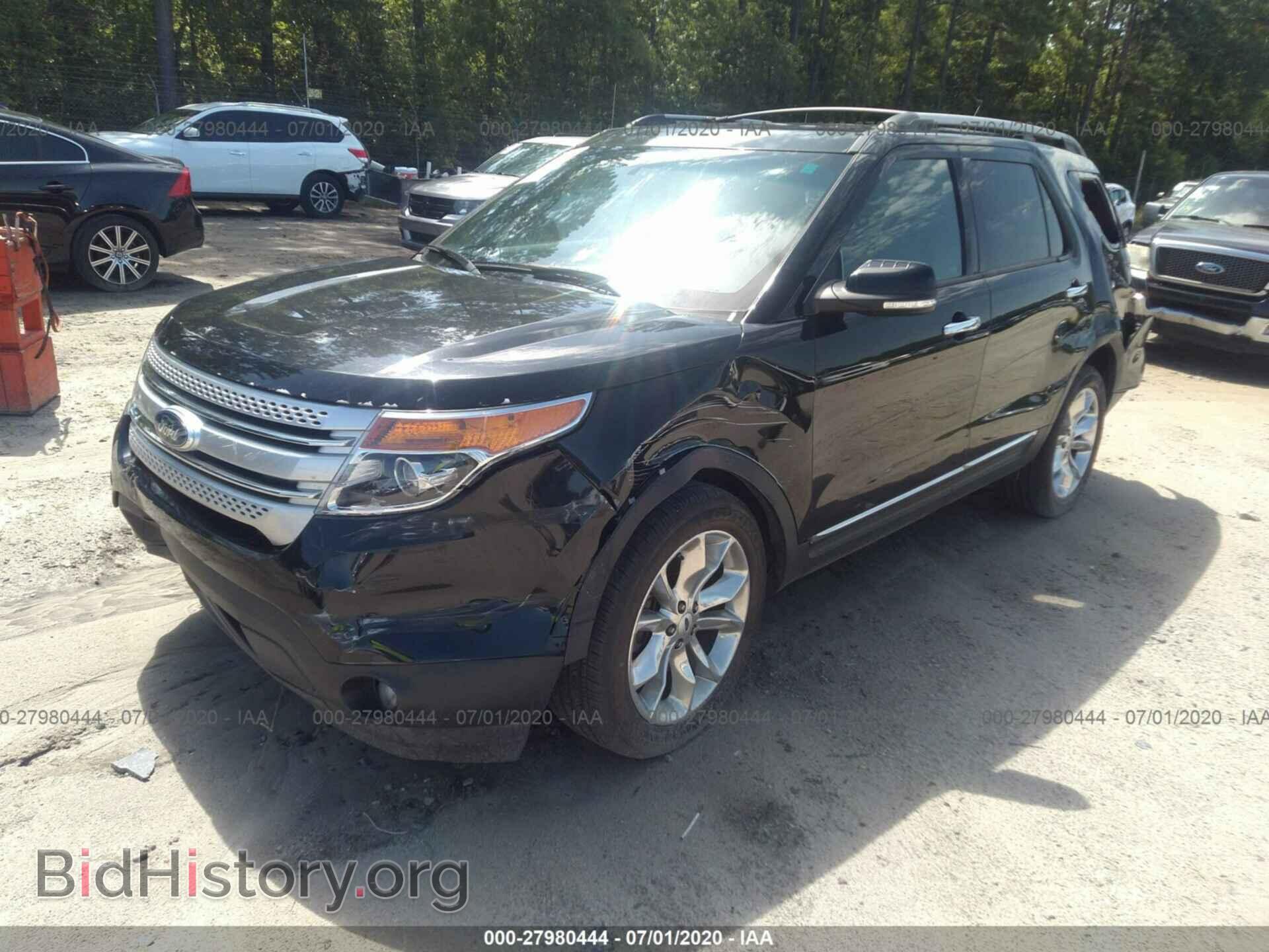 2014 FORD EXPLORER - VIN: 1FM5K7D85EGA72878 - Фото 2