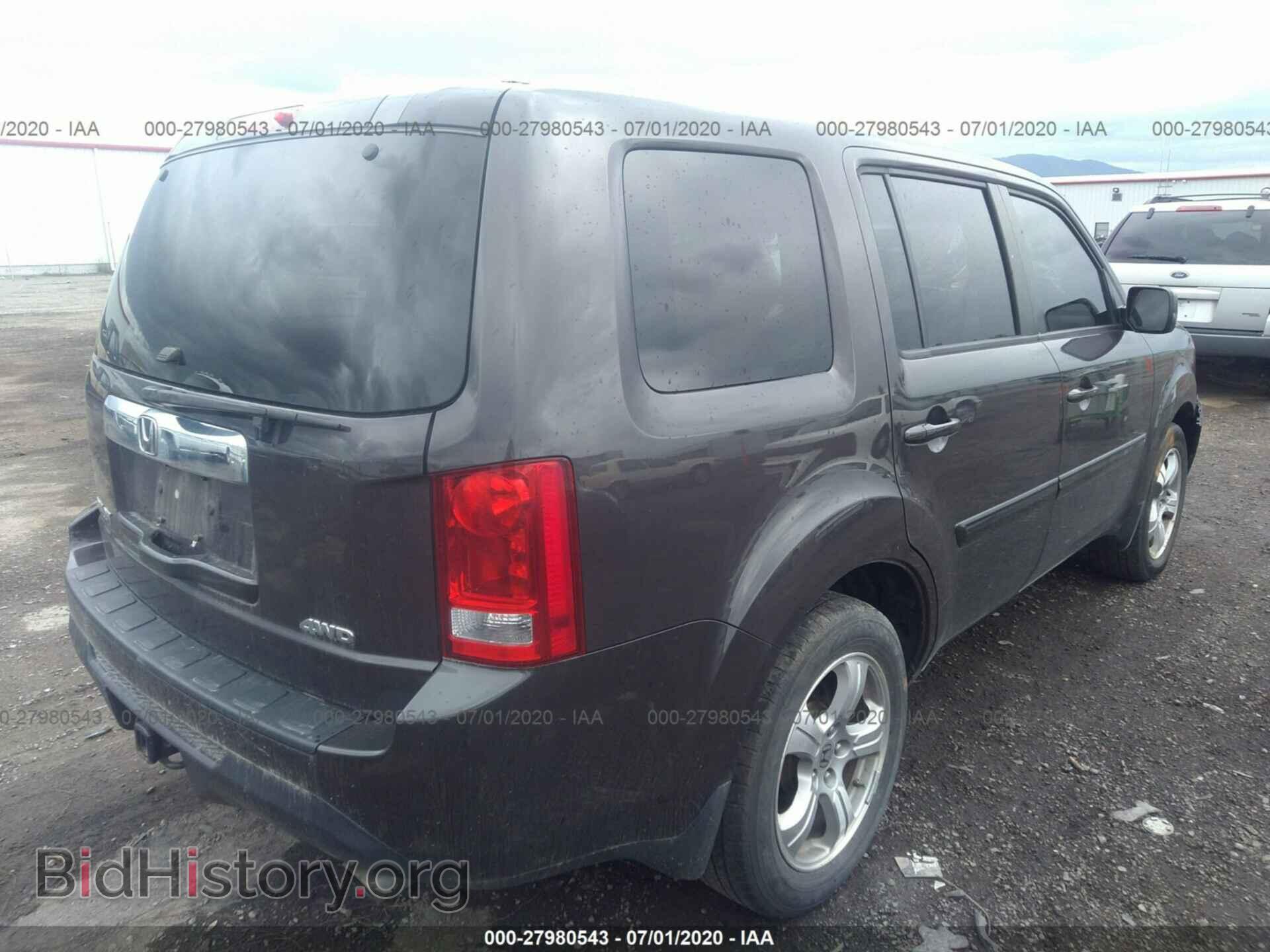 2012 HONDA PILOT - VIN: 5FNYF4H51CB084148 - Фото 4