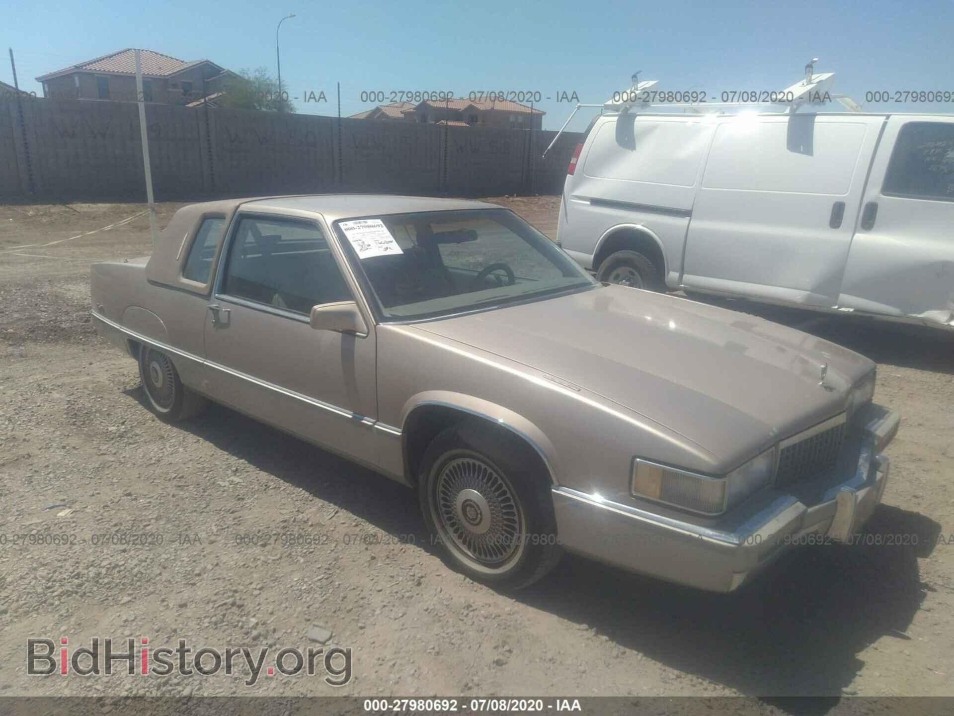 Photo 1G6CD1159K4333782 - CADILLAC DEVILLE 1989