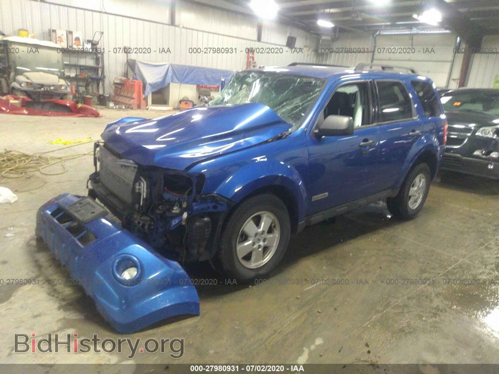 2011 FORD ESCAPE - VIN: 1FMCU9D77BKB92615 - Фото 2