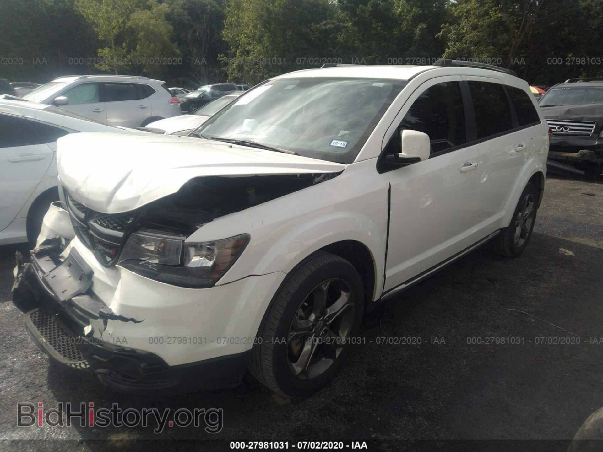 2017 DODGE JOURNEY - VIN: 3C4PDCGG9HT554627 - Фото 2