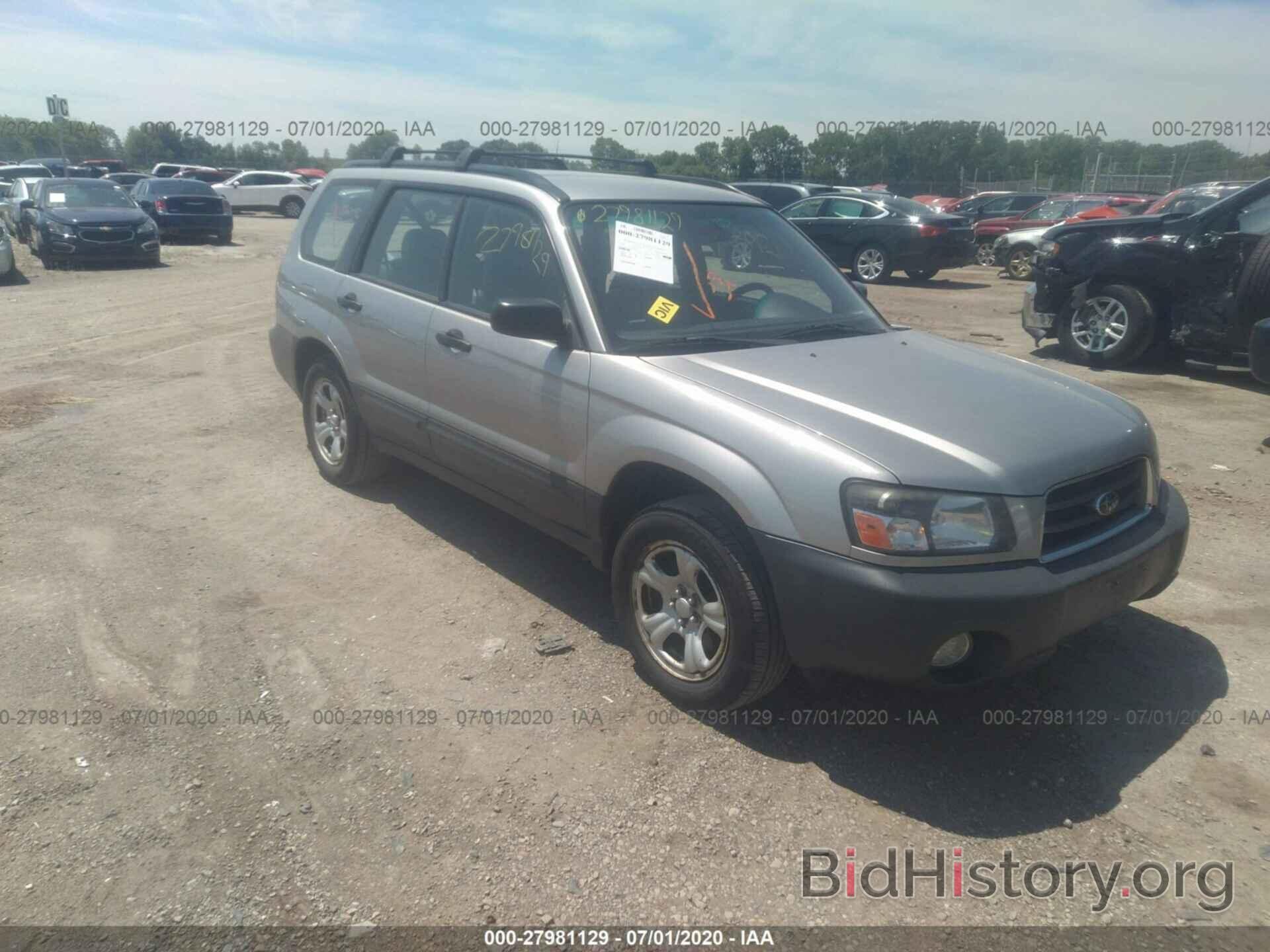 Photo JF1SG636X5H752536 - SUBARU FORESTER 2005