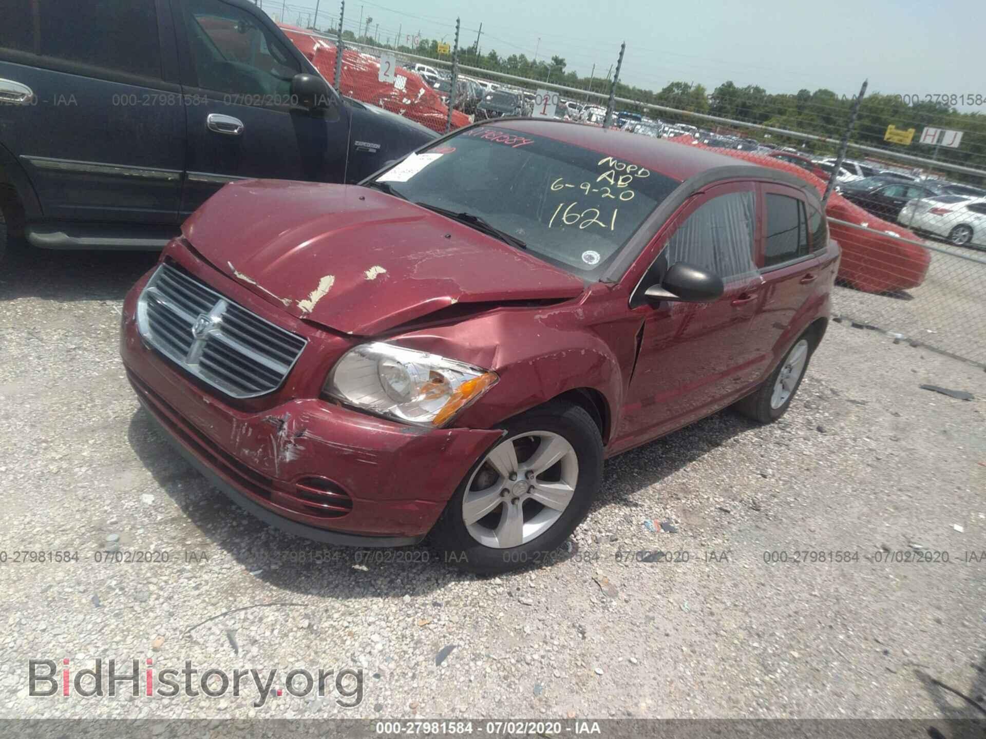 2010 DODGE CALIBER - VIN: 1B3CB4HA9AD651621 - Фото 2