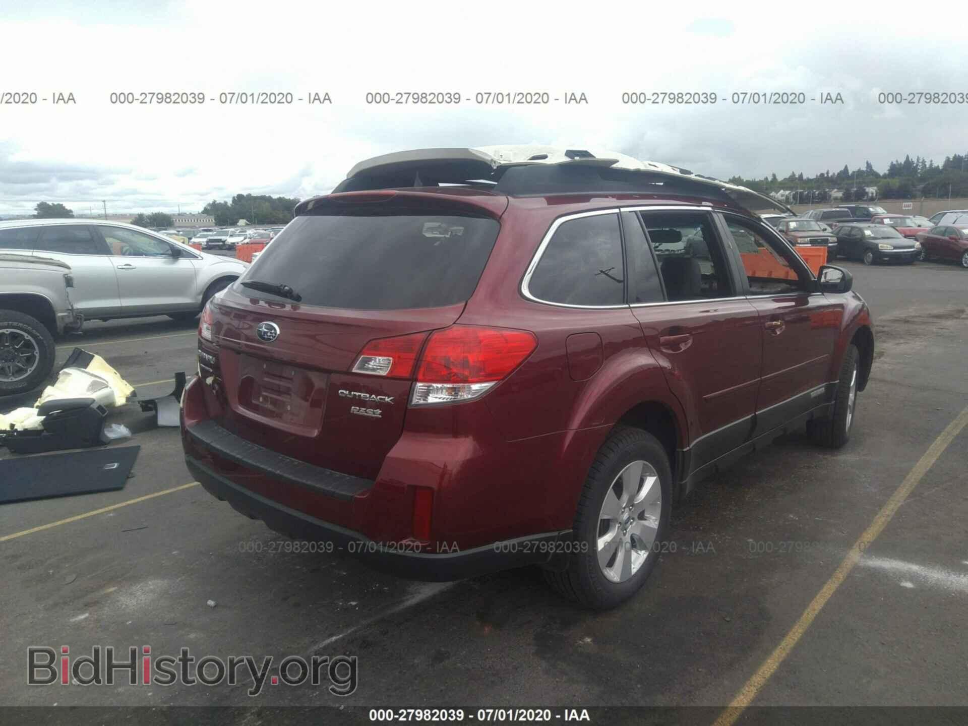 2012 SUBARU OUTBACK - VIN: 4S4BRBKC4C3274981 - Фото 4