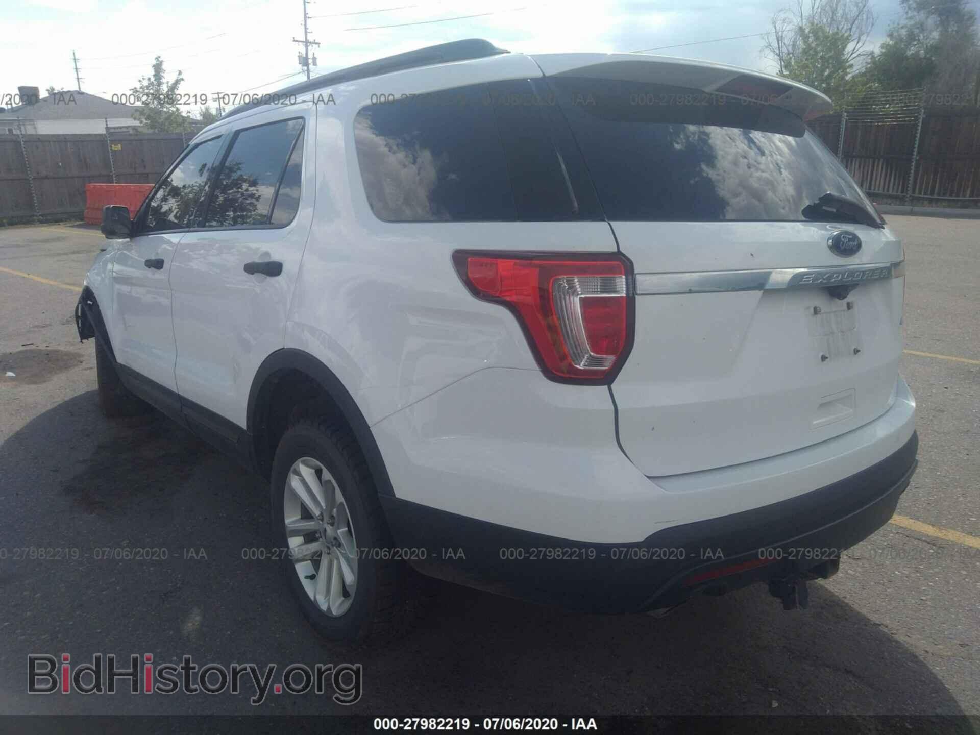 2017 FORD EXPLORER - VIN: 1FM5K8B85HGB39802 - Фото 3