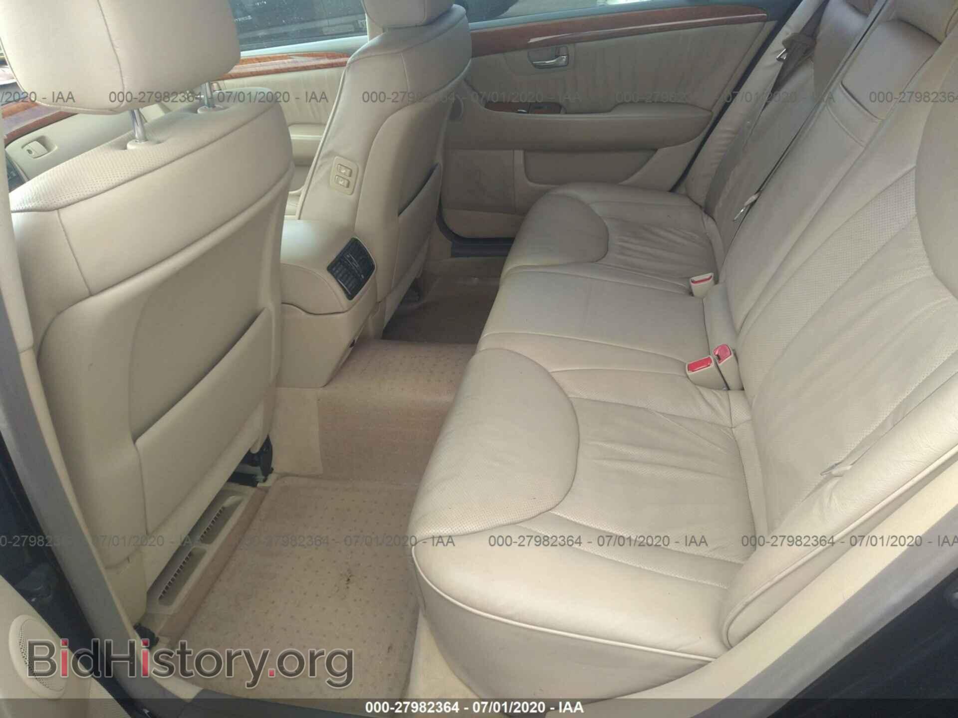 2005 LEXUS LS - VIN: JTHBN36F355027306 - Photo 8