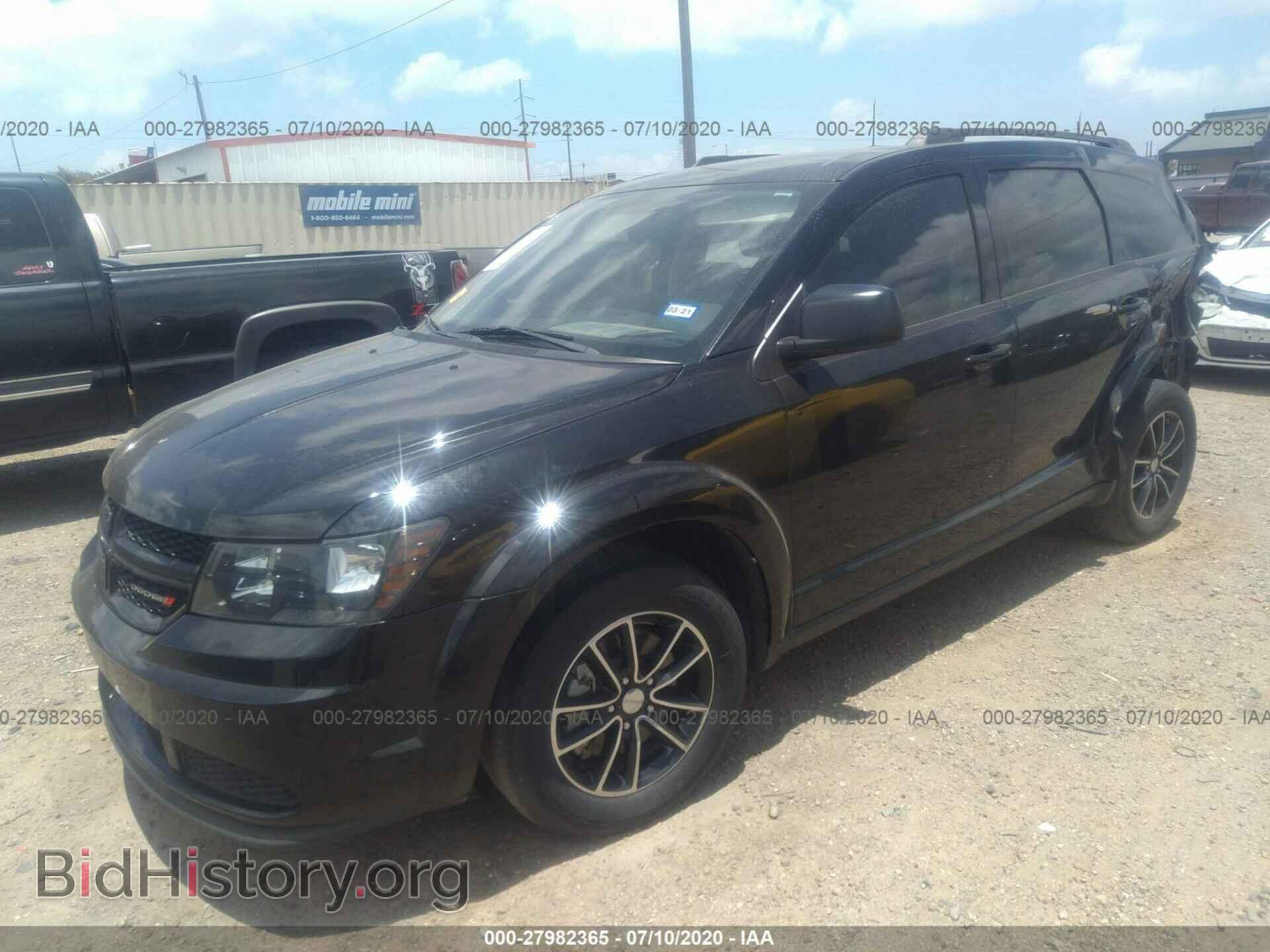 2017 DODGE JOURNEY - VIN: 3C4PDCAB5HT637940 - Фото 2