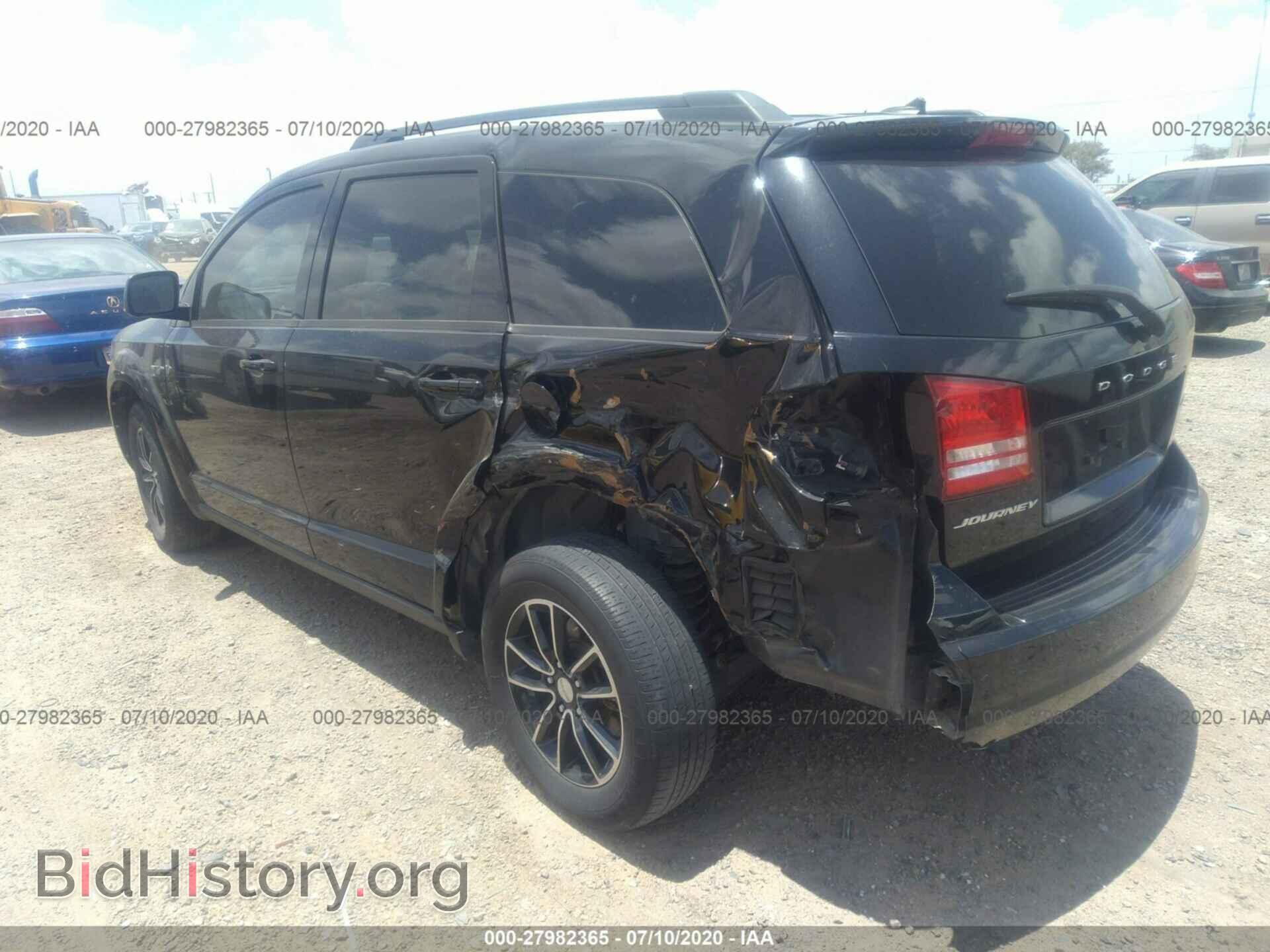 2017 DODGE JOURNEY - VIN: 3C4PDCAB5HT637940 - Фото 3