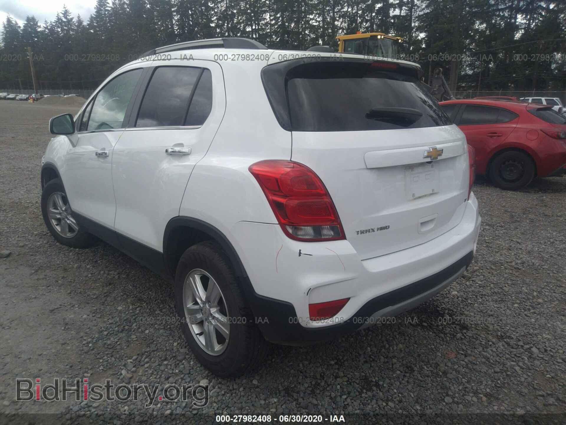 2017 CHEVROLET TRAX - VIN: KL7CJPSB6HB143145 - Фото 3