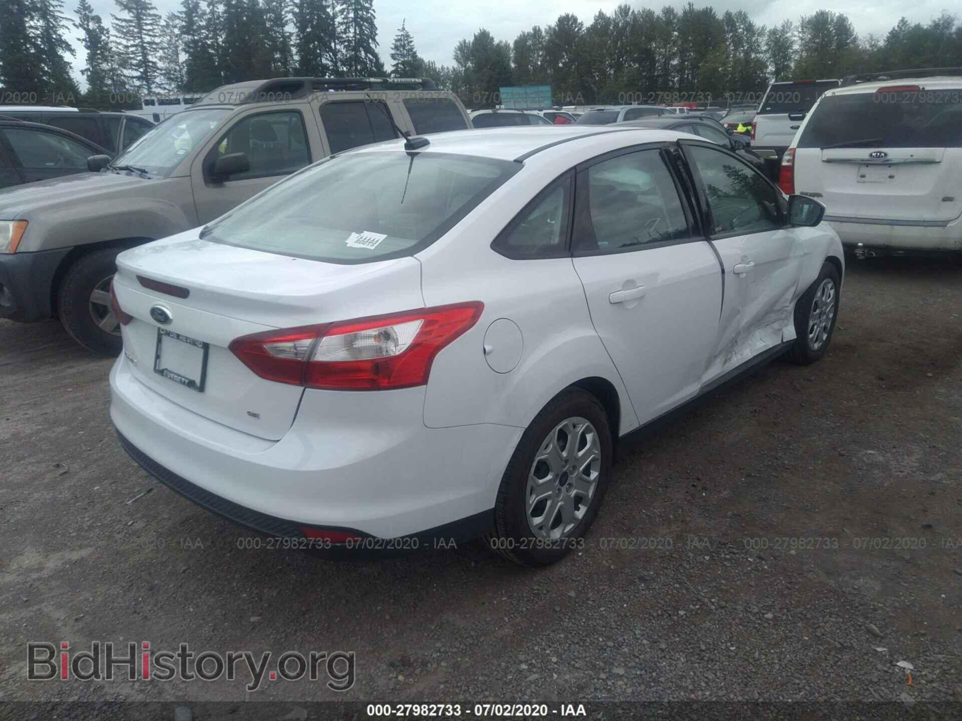 2012 FORD FOCUS - VIN: 1FAHP3F2XCL423640 - Фото 4