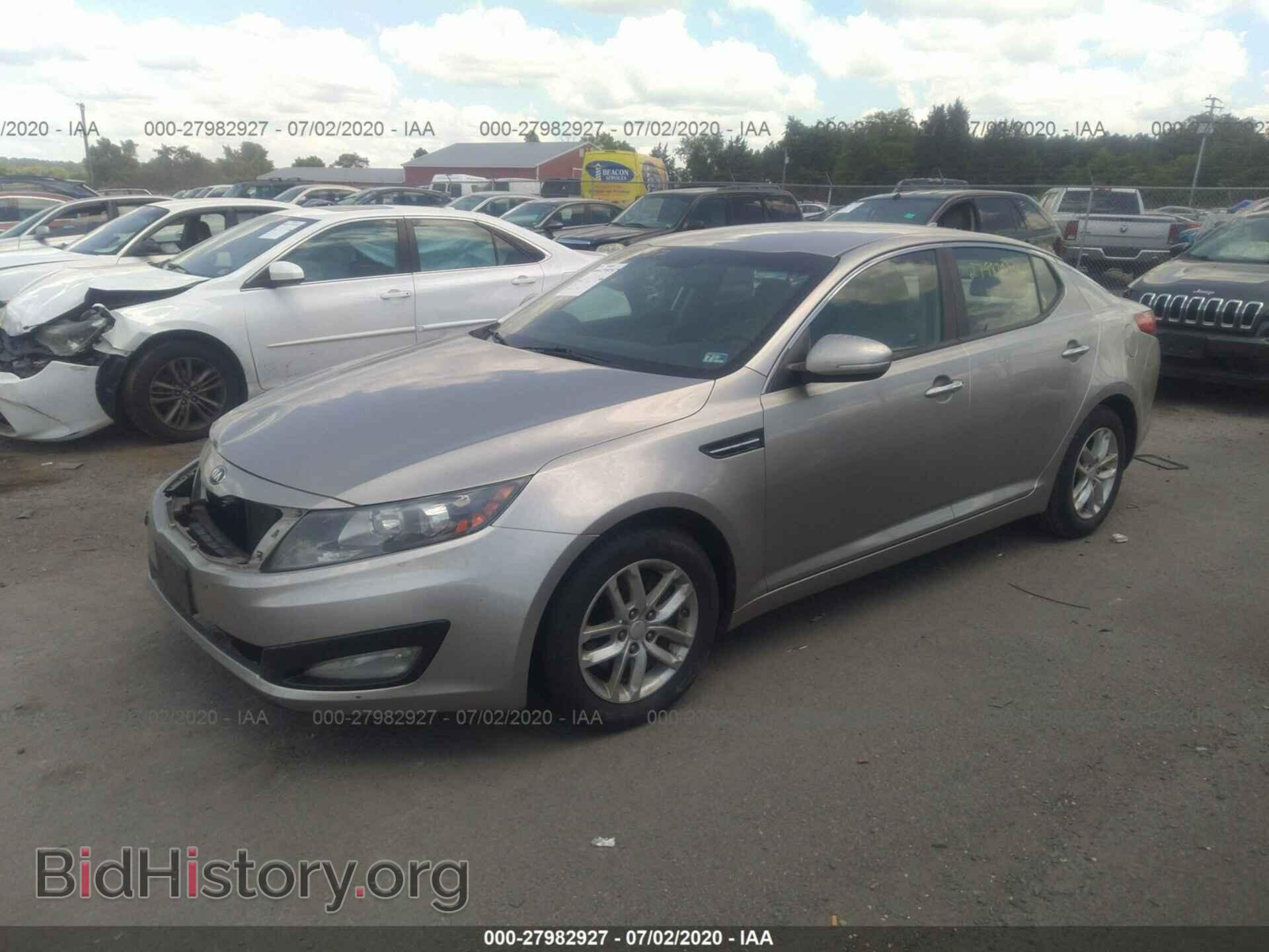 2013 KIA OPTIMA - VIN: KNAGM4A73D5392113 - Photo 2