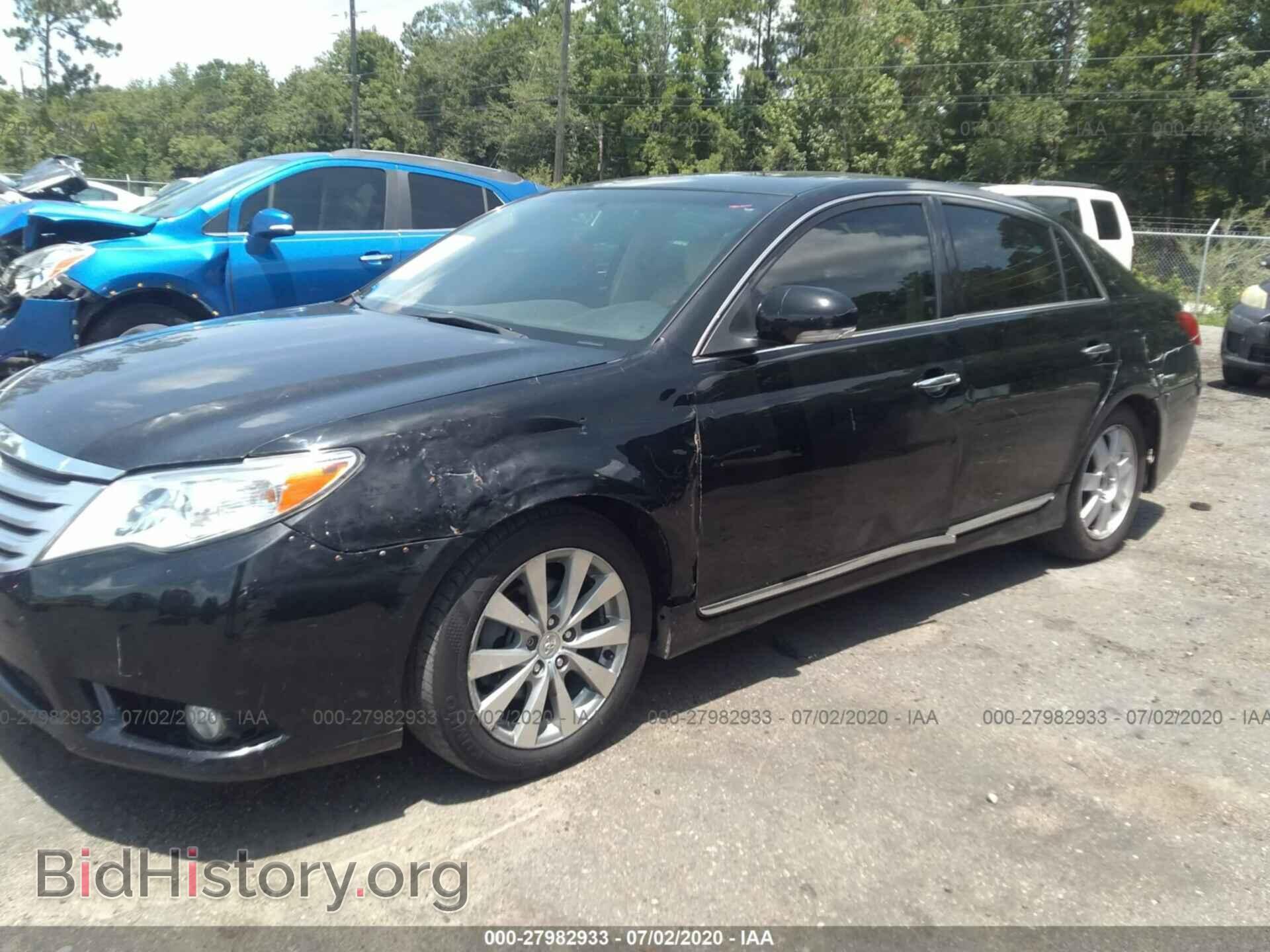 2011 TOYOTA AVALON - VIN: 4T1BK3DB2BU387786 - Фото 6