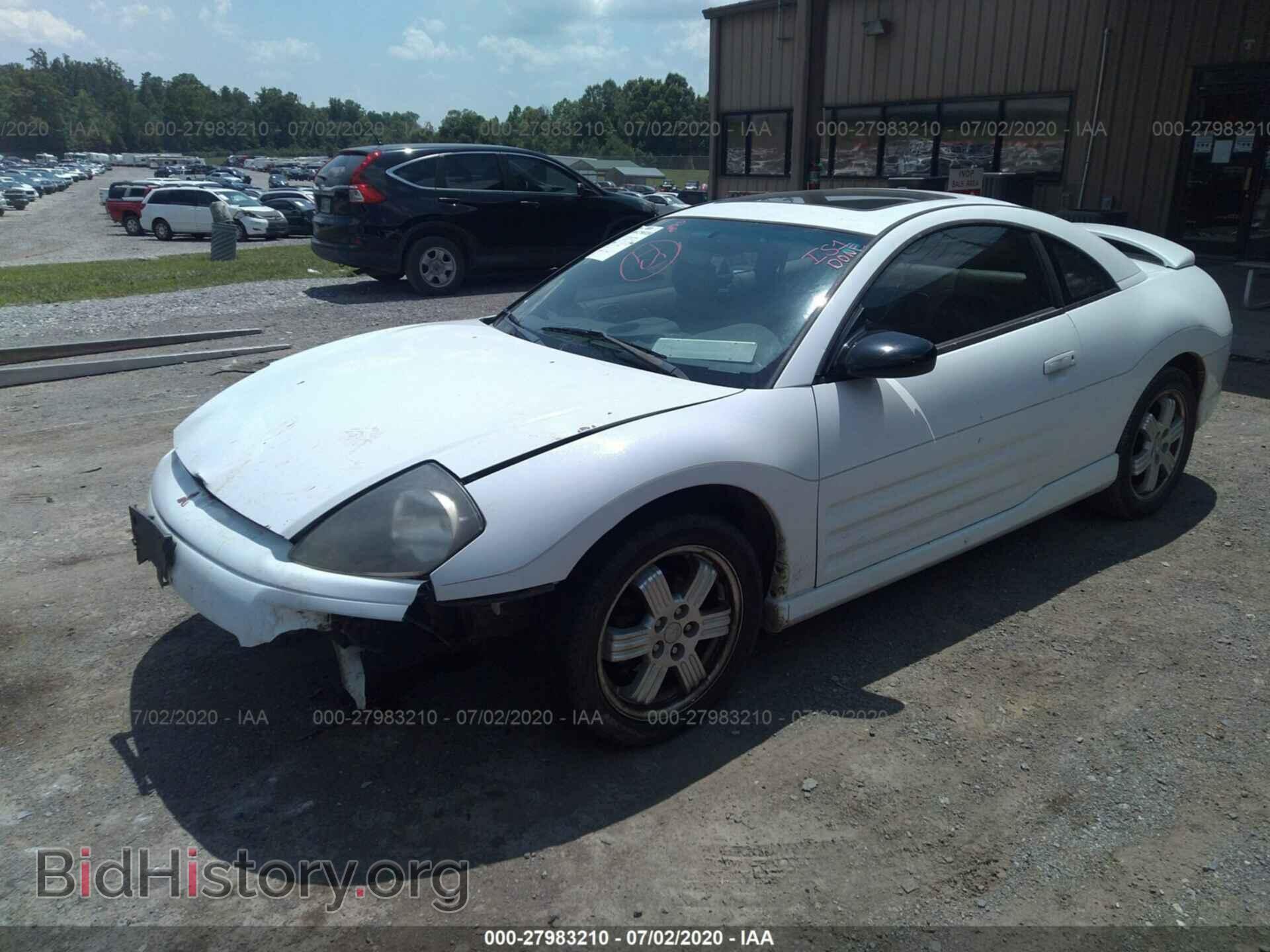 2000 MITSUBISHI ECLIPSE - VIN: 4A3AC54L7YE141530 - Photo 2
