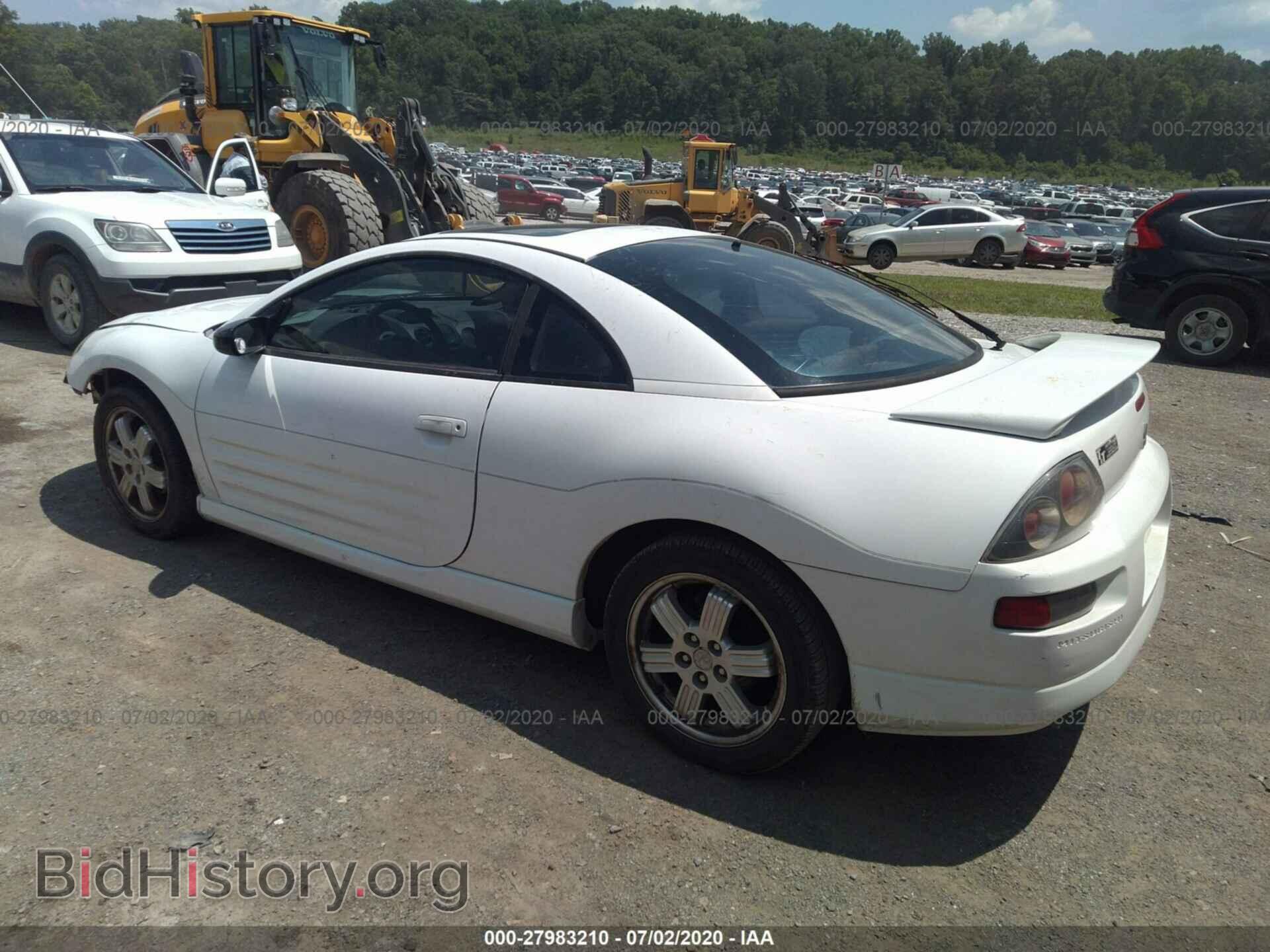 2000 MITSUBISHI ECLIPSE - VIN: 4A3AC54L7YE141530 - Photo 3