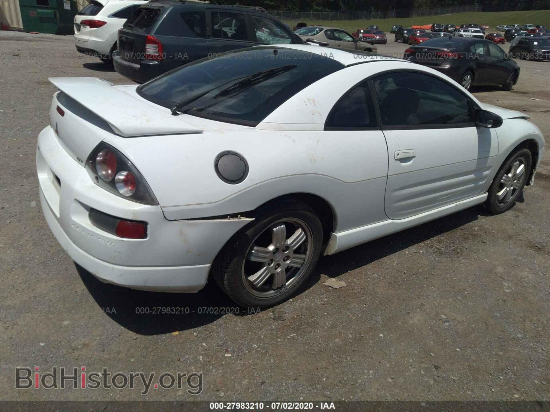 2000 MITSUBISHI ECLIPSE - VIN: 4A3AC54L7YE141530 - Photo 4