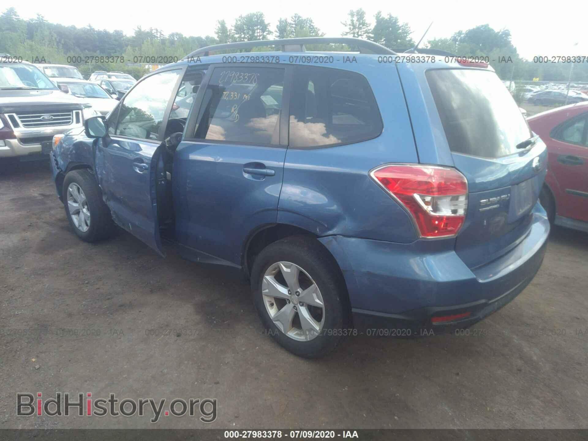 2015 SUBARU FORESTER - VIN: JF2SJAFC5FH542011 - Фото 3