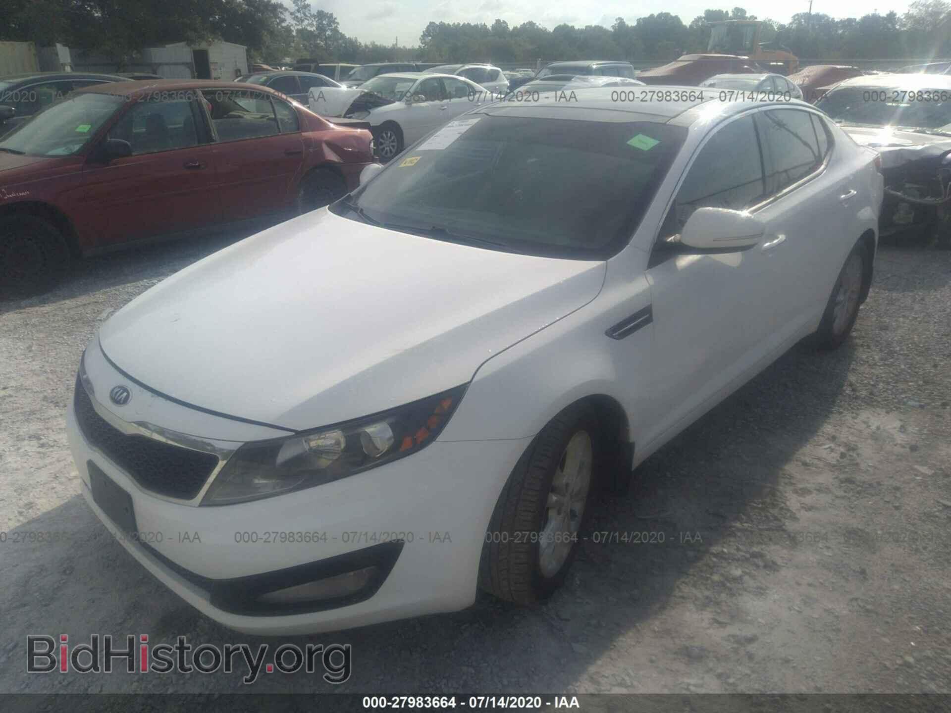 2013 KIA OPTIMA - VIN: 5XXGN4A74DG121881 - Фото 2