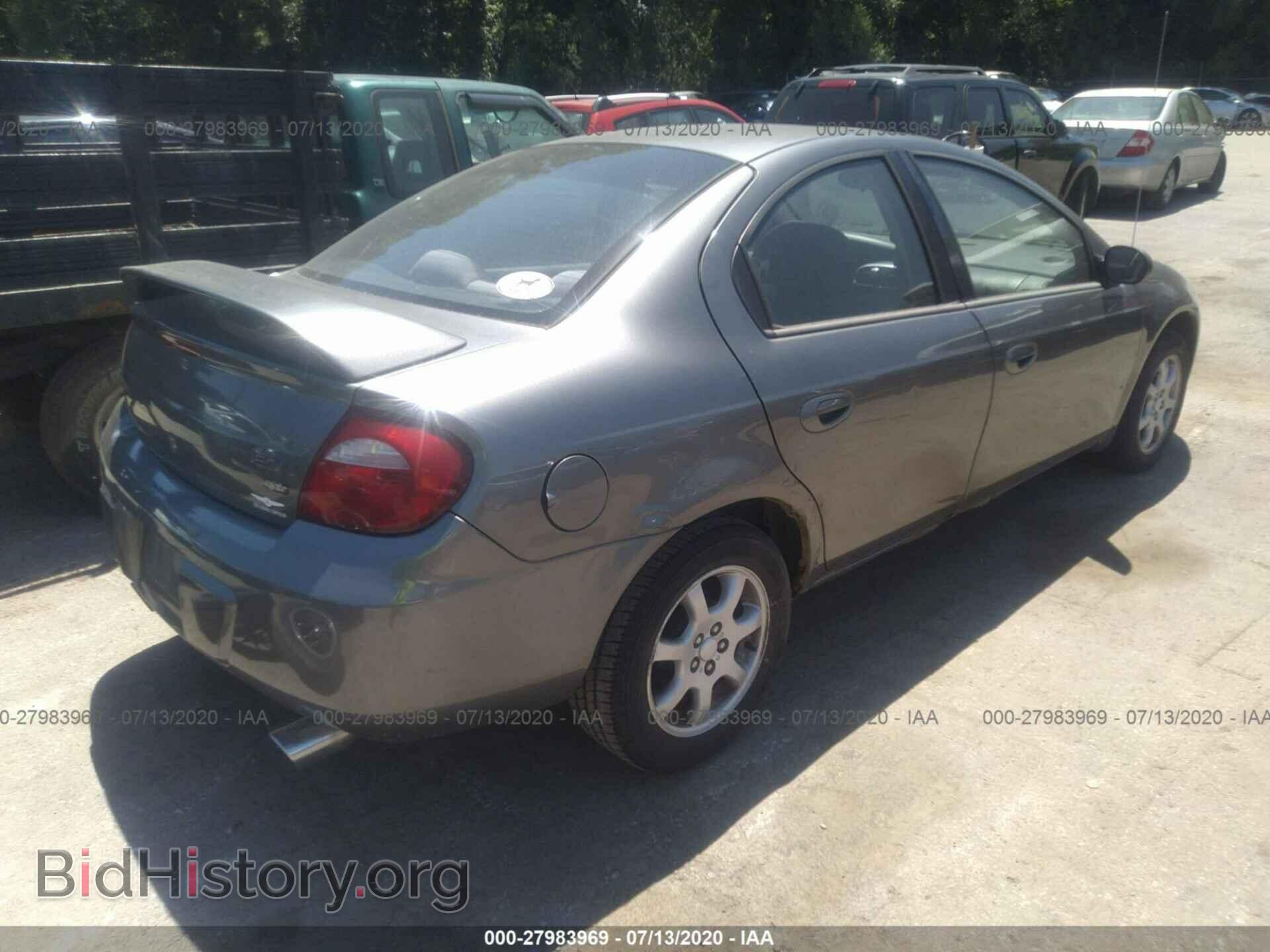 2005 DODGE NEON - VIN: 1B3ES56C05D217161 - Фото 4