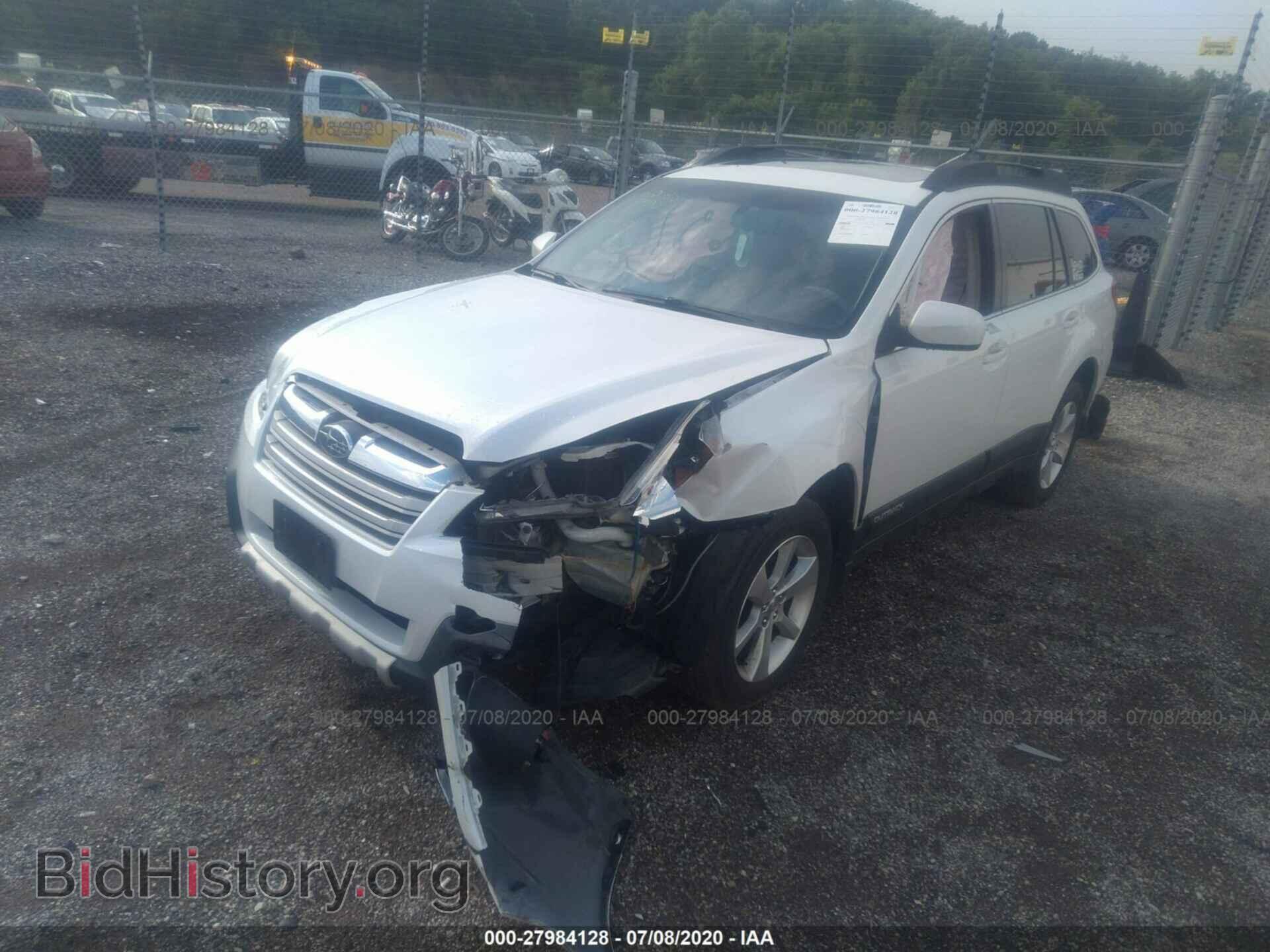 2014 SUBARU OUTBACK - VIN: 4S4BRBLC9E3227446 - Фото 2