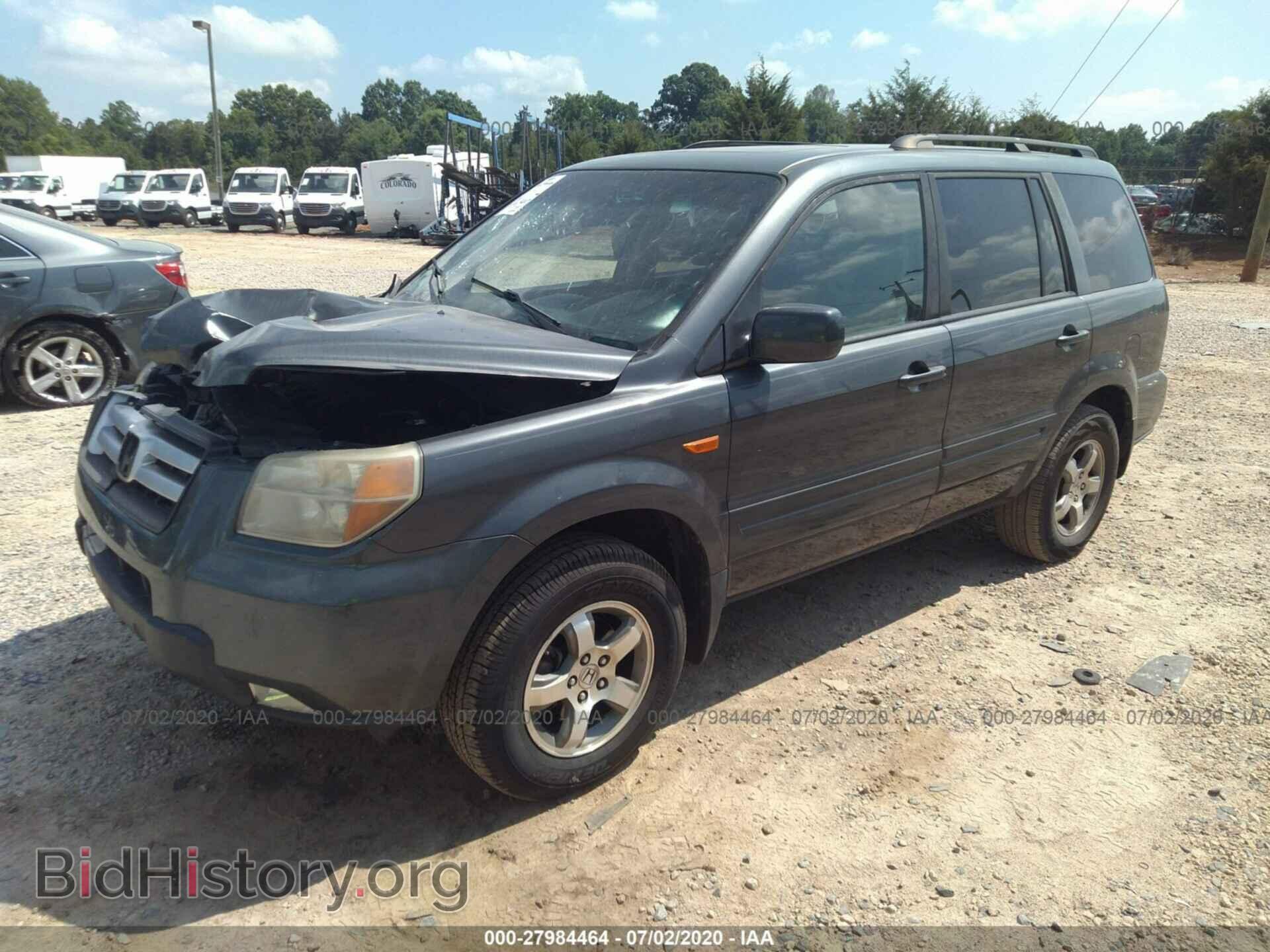 2006 HONDA PILOT - VIN: 2HKYF18686H544161 - Фото 2