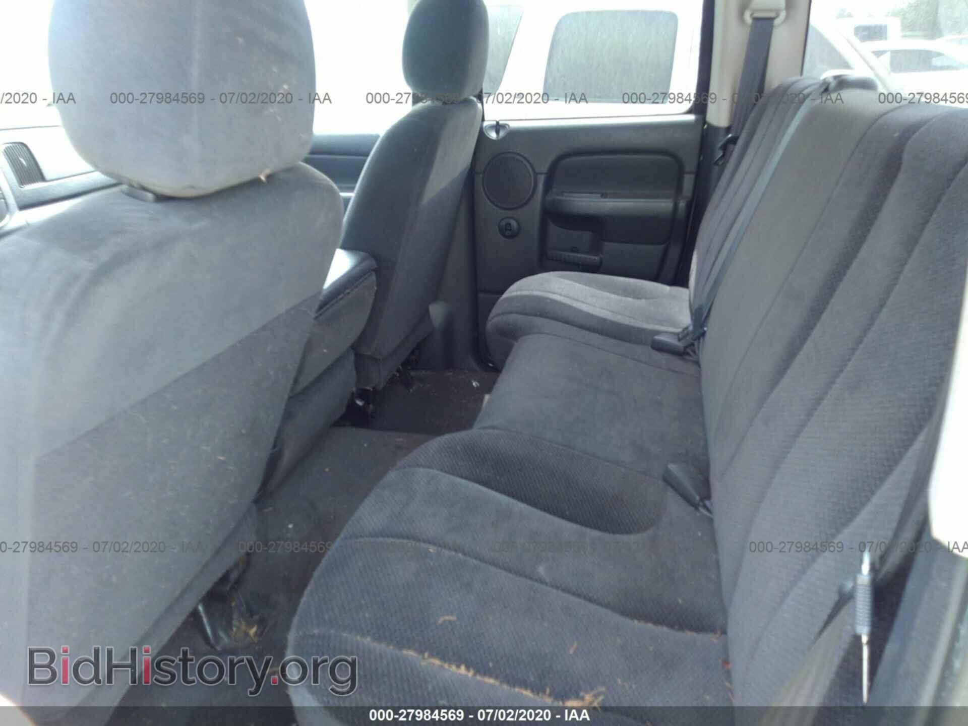 2002 DODGE RAM 1500 - VIN: 3D7HA18N42G110964 - Фото 8