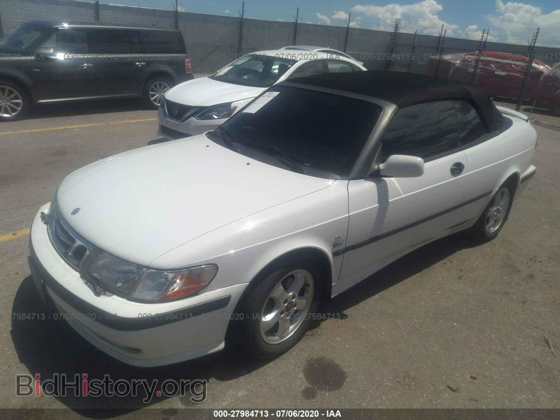 2001 SAAB 9-3 - VIN: YS3DF78K417011941 - Фото 2