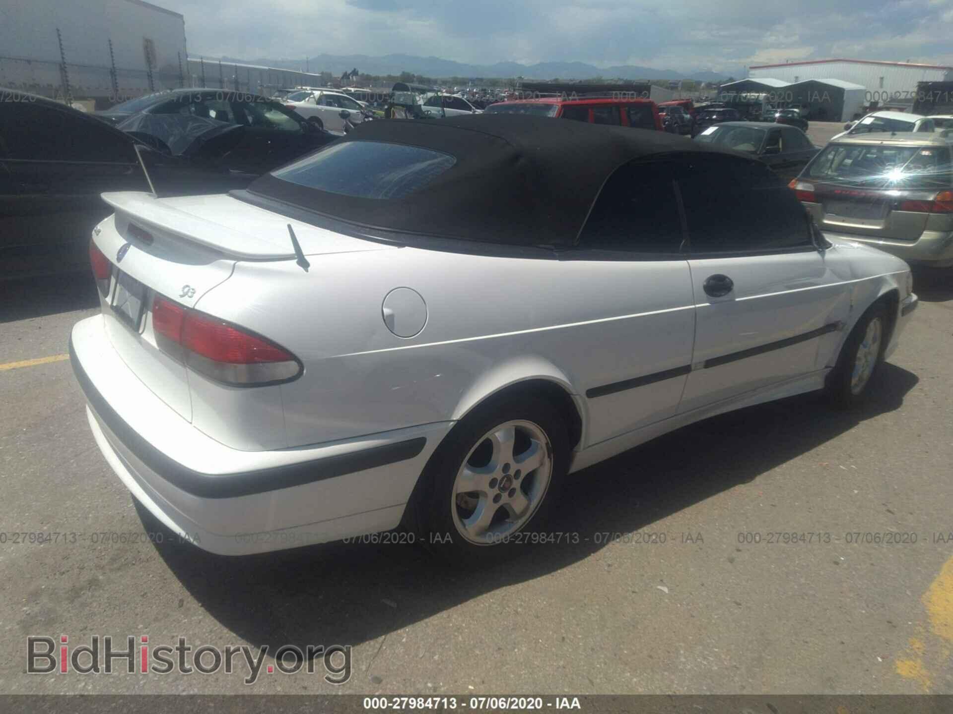 2001 SAAB 9-3 - VIN: YS3DF78K417011941 - Фото 4