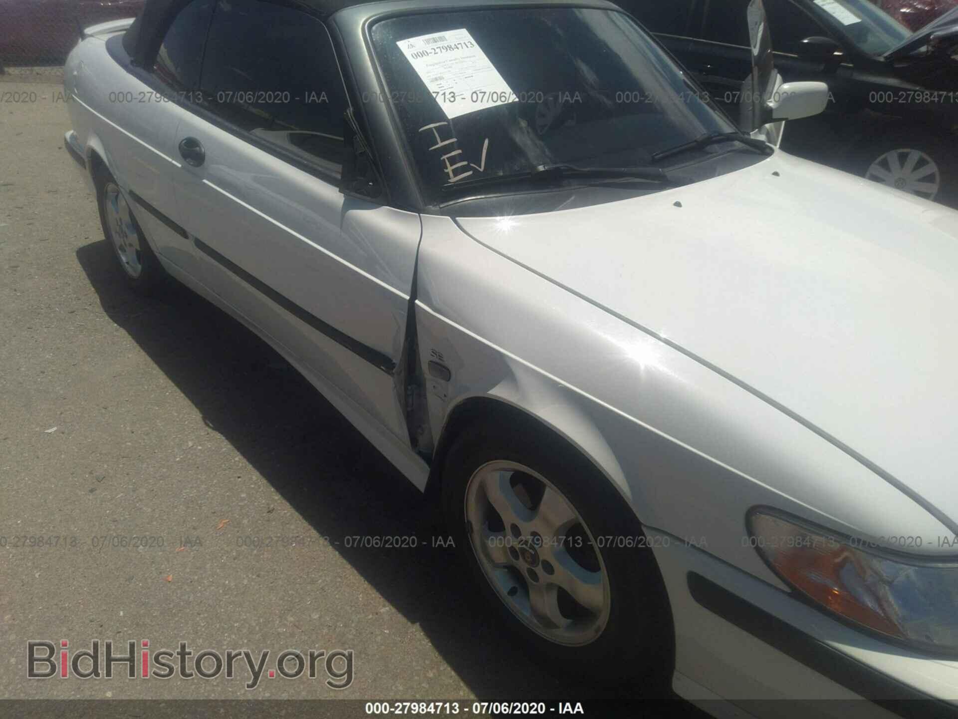 2001 SAAB 9-3 - VIN: YS3DF78K417011941 - Фото 6