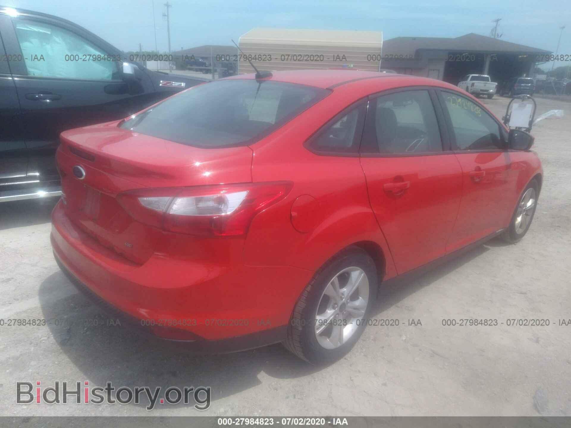 2013 FORD FOCUS - VIN: 1FADP3F27DL354096 - Фото 4