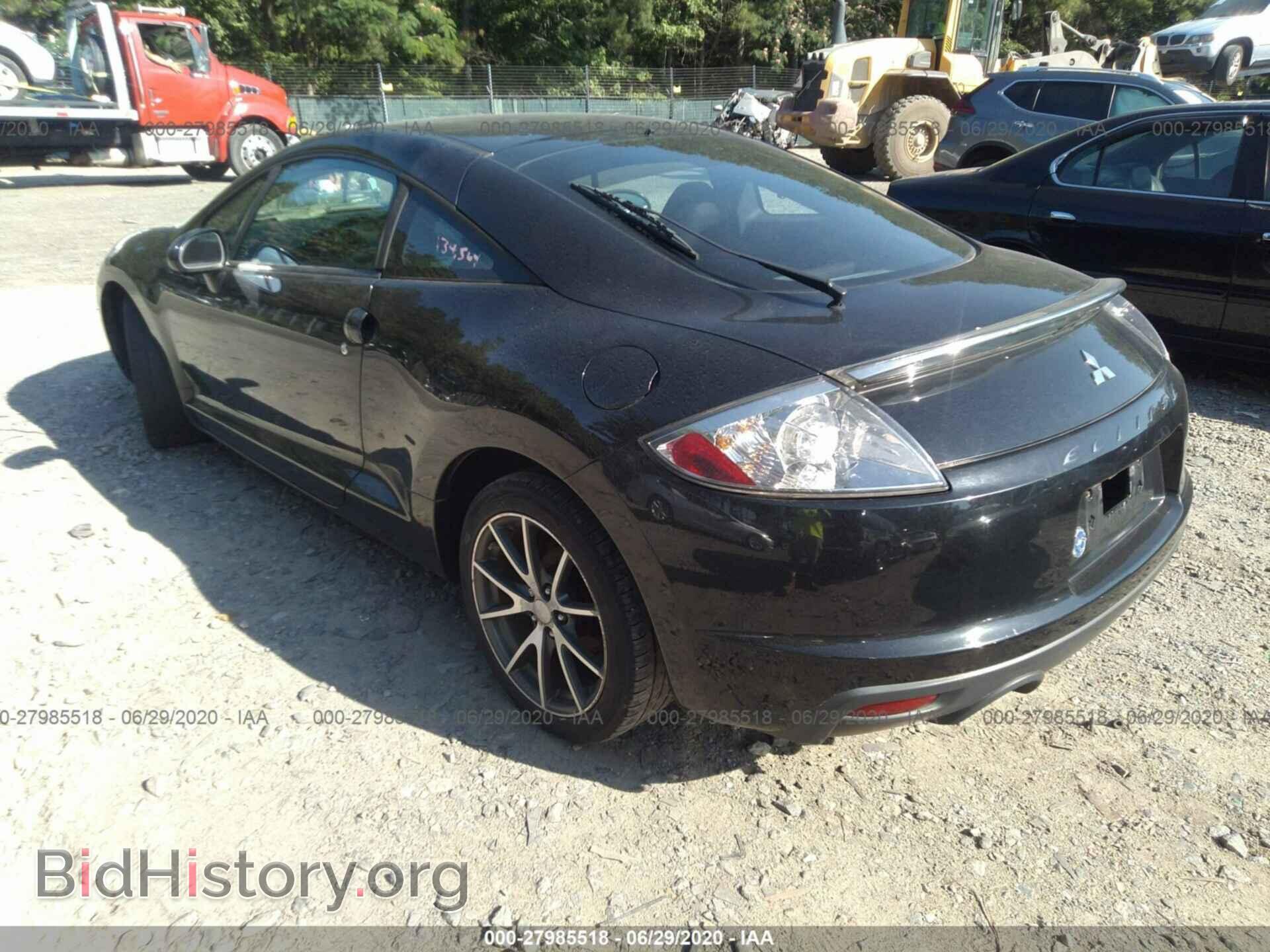 2011 MITSUBISHI ECLIPSE - VIN: 4A31K5DF1BE015796 - Photo 3