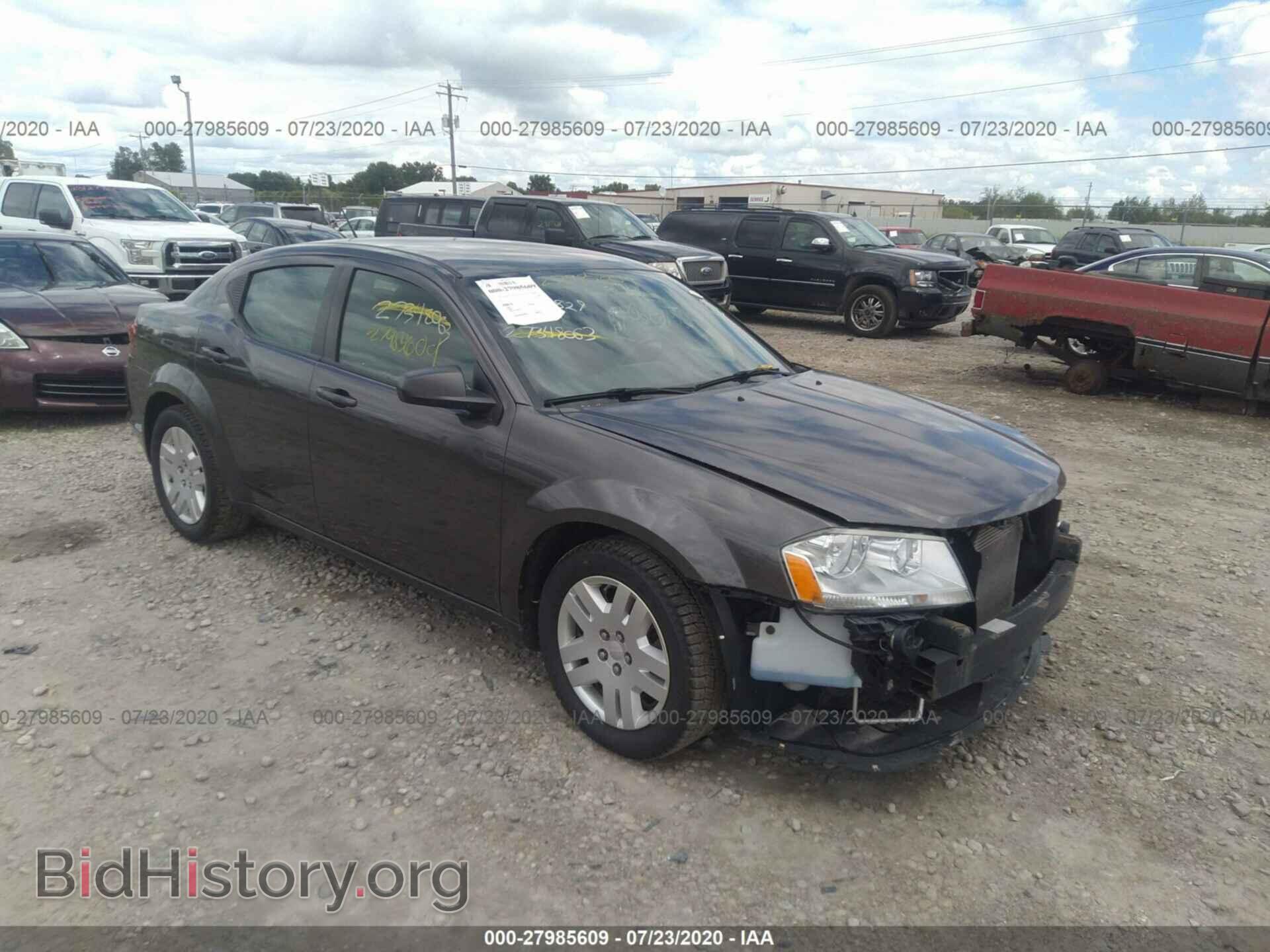 Фотография 1C3CDZAB4EN224912 - DODGE AVENGER 2014