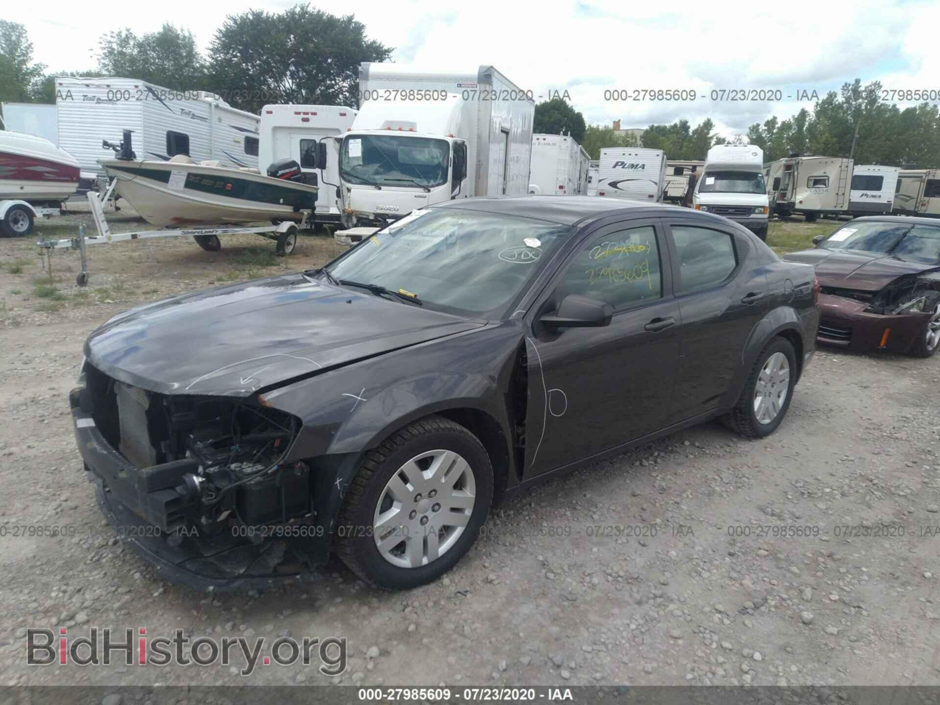 2014 DODGE AVENGER - VIN: 1C3CDZAB4EN224912 - Фото 2