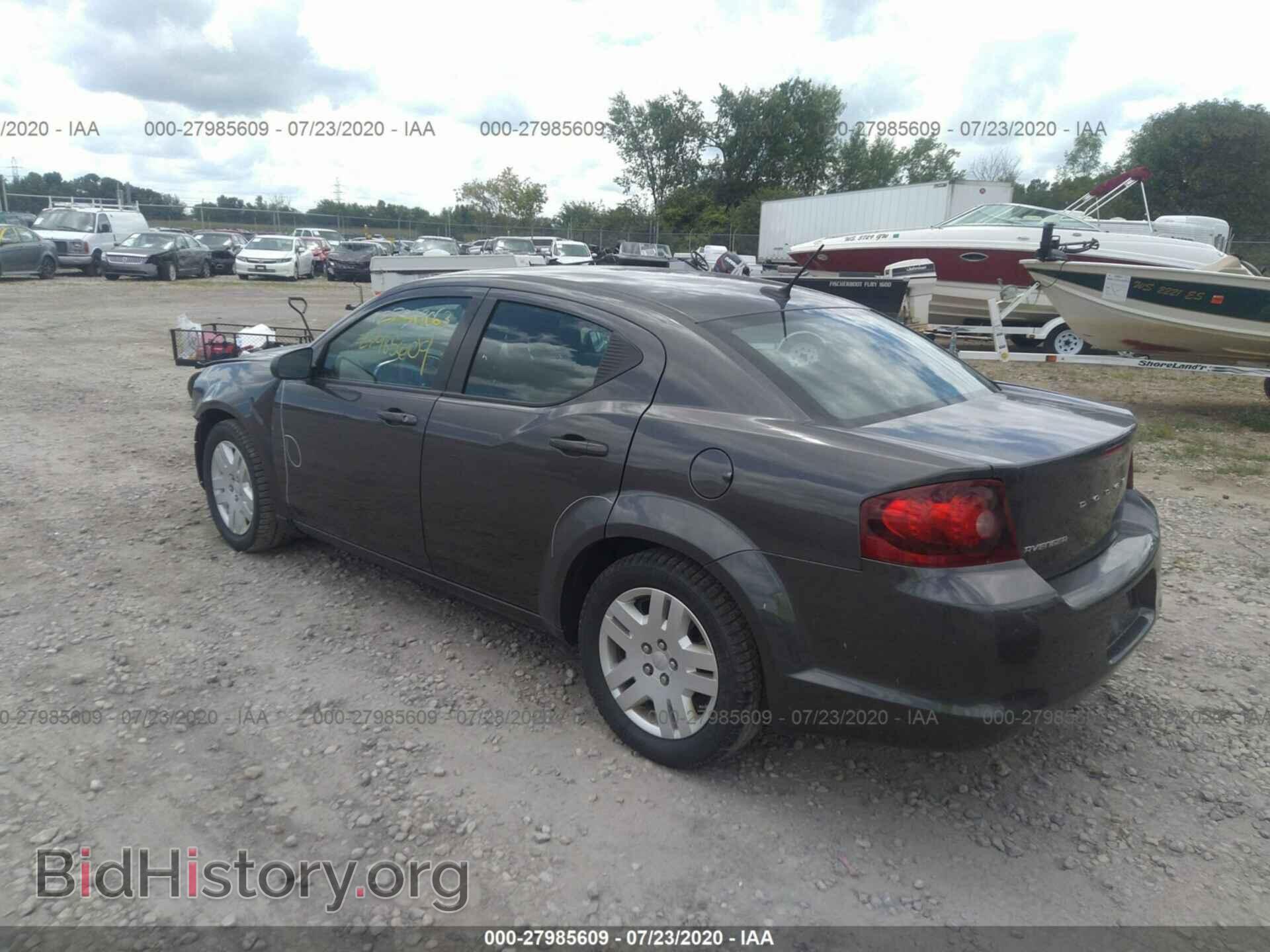 2014 DODGE AVENGER - VIN: 1C3CDZAB4EN224912 - Фото 3