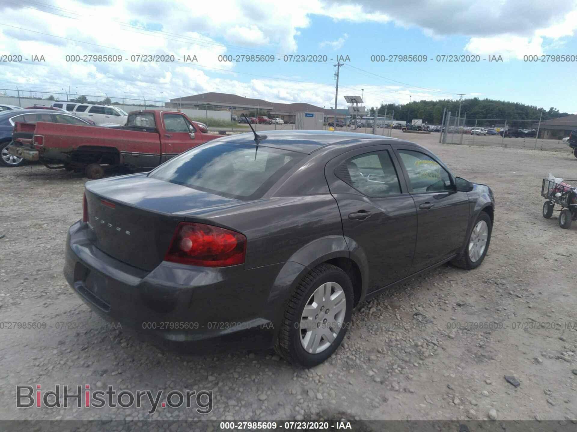 2014 DODGE AVENGER - VIN: 1C3CDZAB4EN224912 - Фото 4