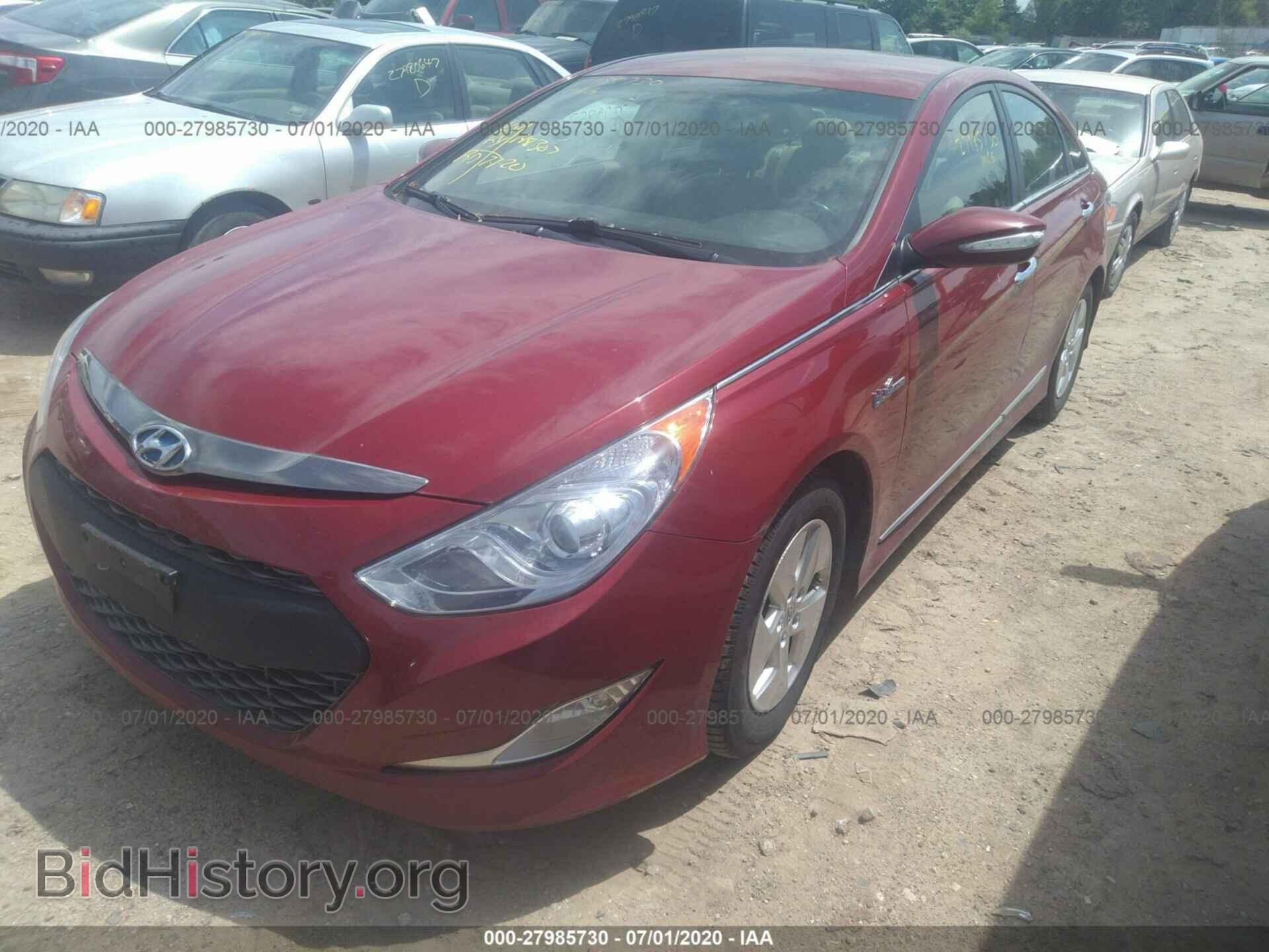 2012 HYUNDAI SONATA - VIN: KMHEC4A4XCA036102 - Photo 2