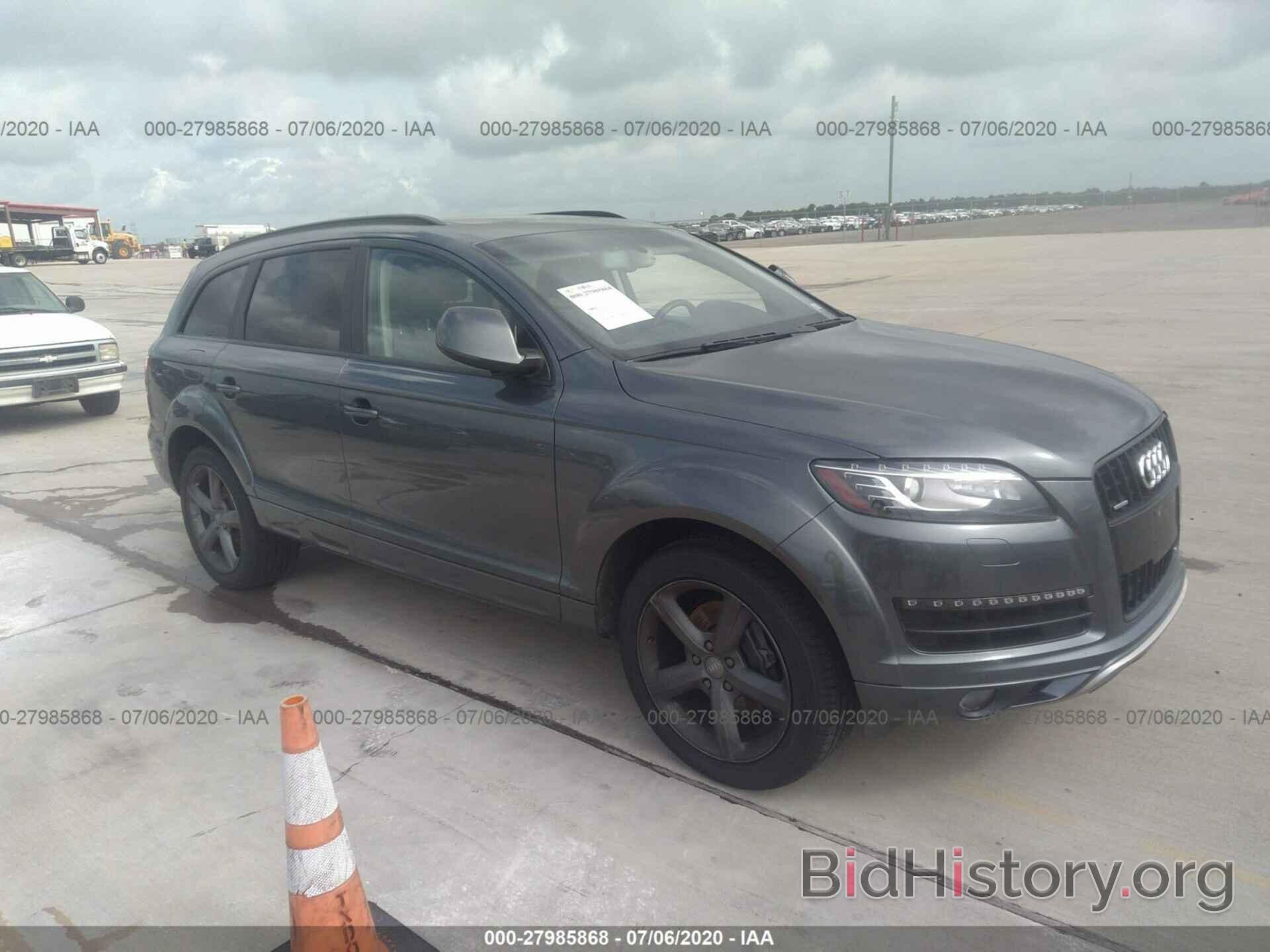 Photo WA1LGAFE1FD010162 - AUDI Q7 2015