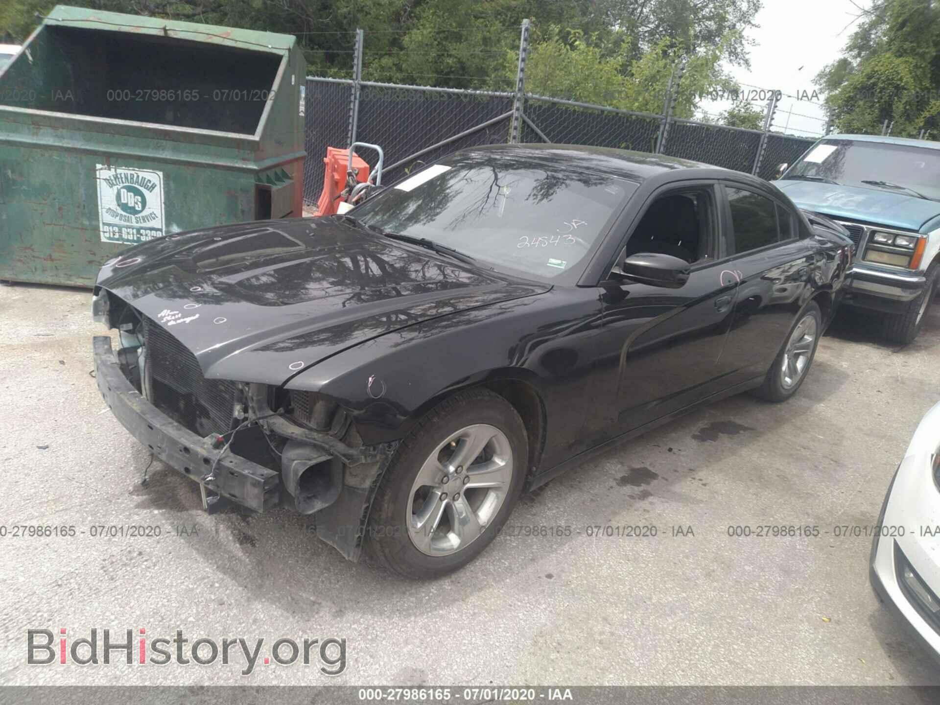 2012 DODGE CHARGER - VIN: 2C3CDXBG1CH215458 - Фото 2