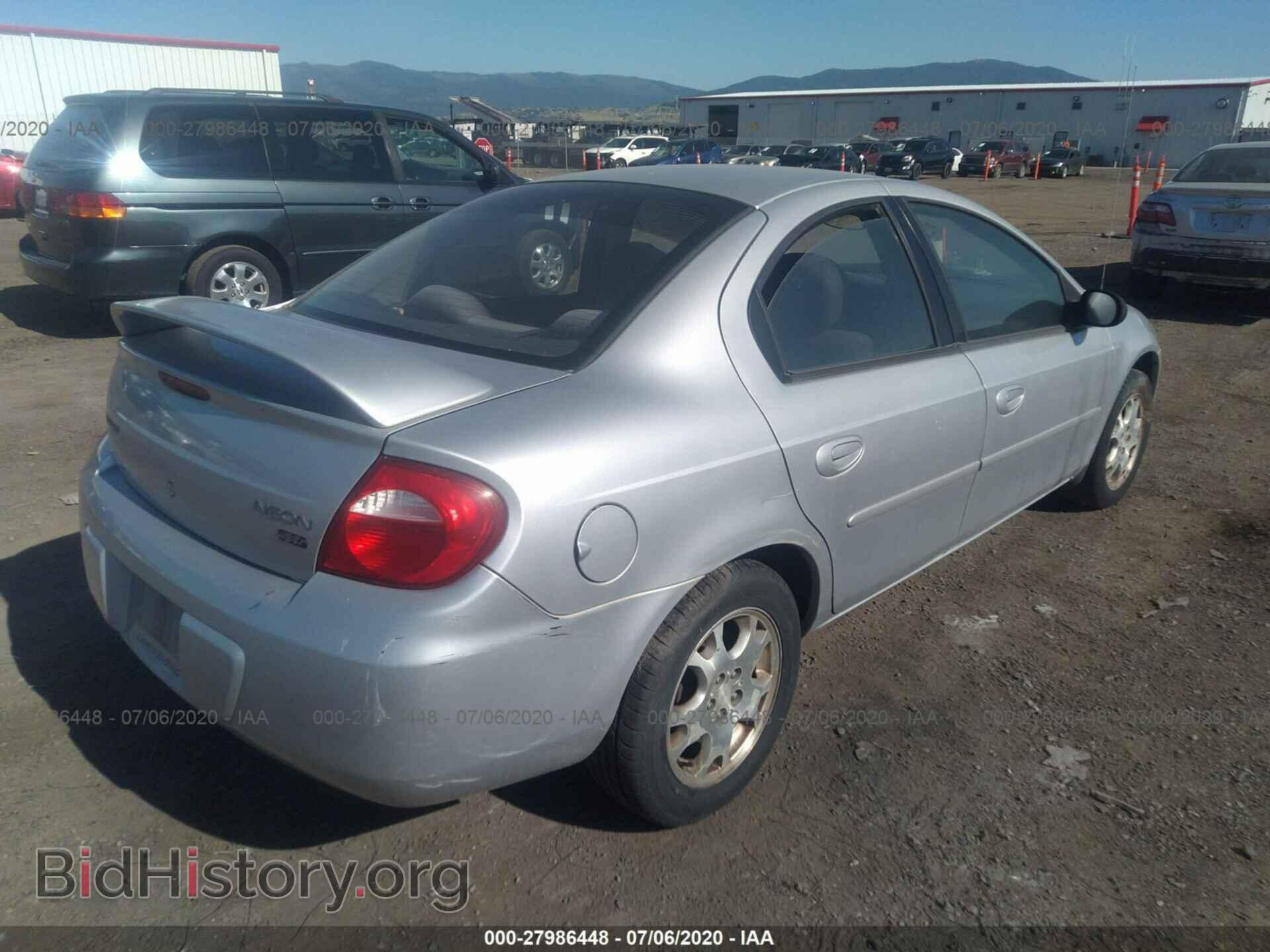 2004 DODGE NEON - VIN: 1B3ES56C34D562733 - Фото 4